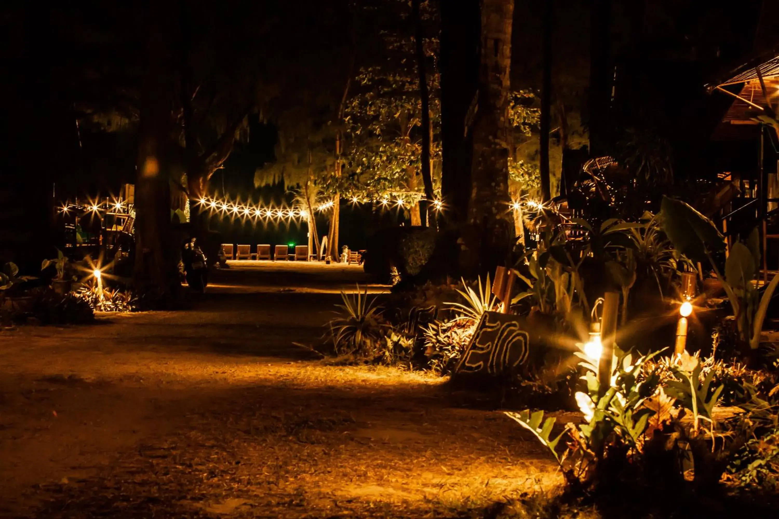 Natural landscape, Garden in Eco Lanta Hideaway Beach Resort