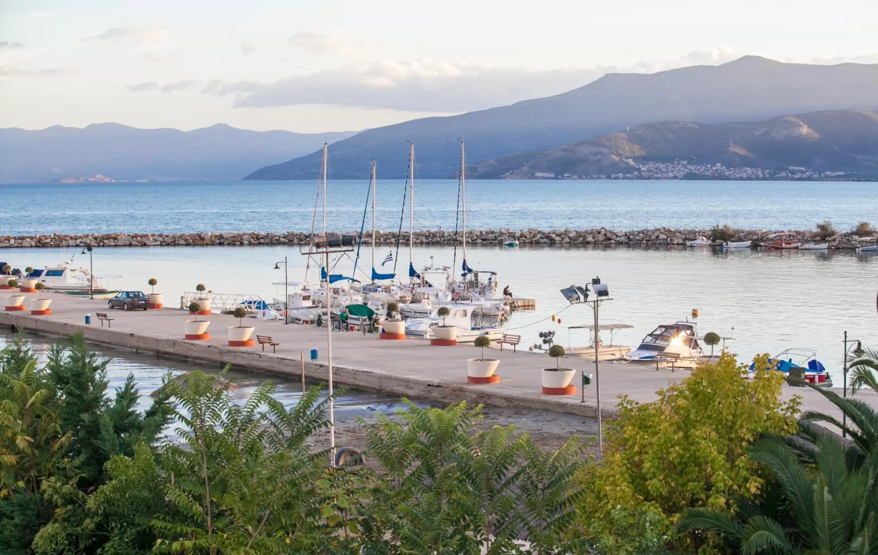 Beach in Alexandros Boutique Hotel