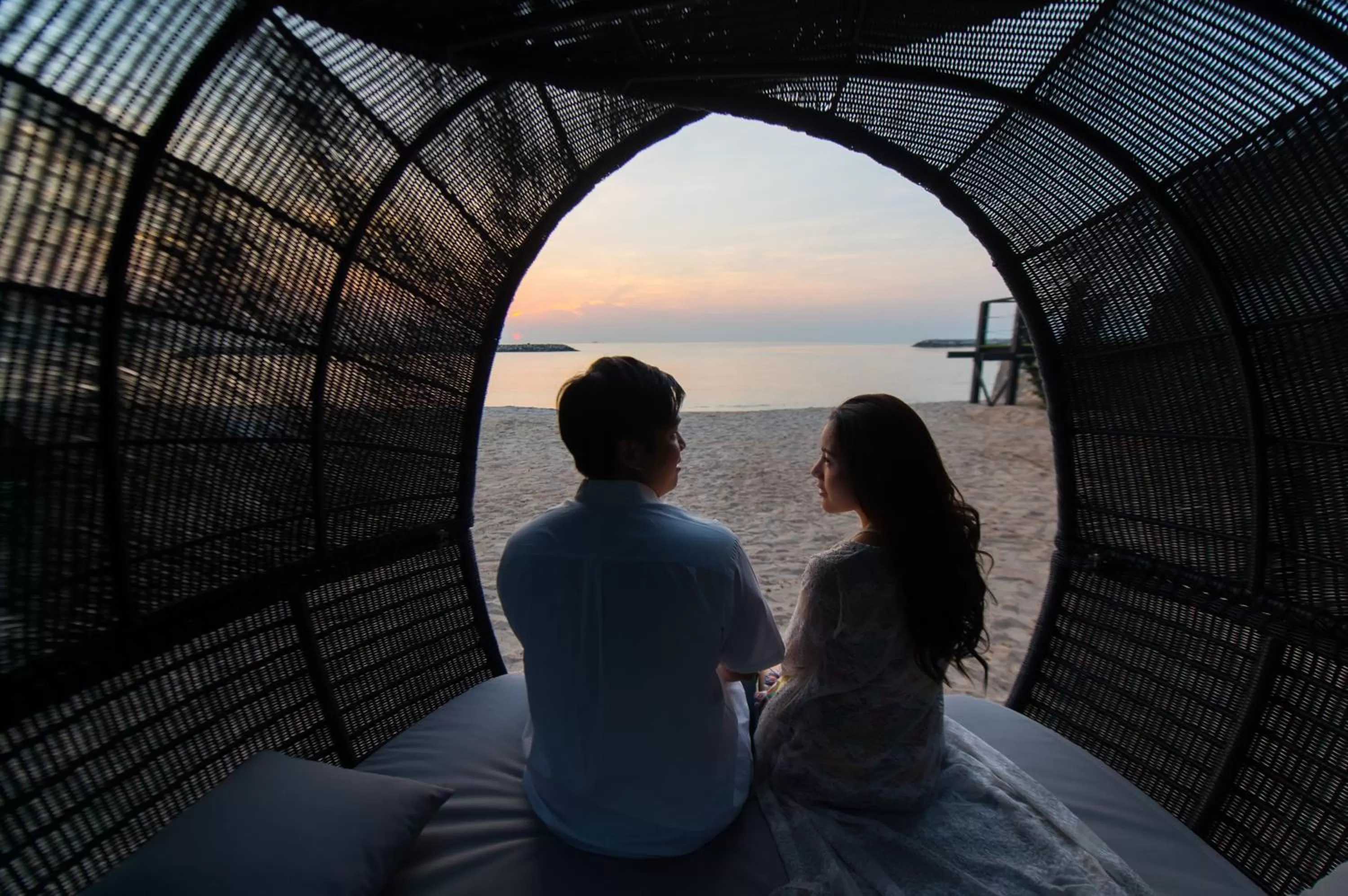 Sunrise in Cher Resort