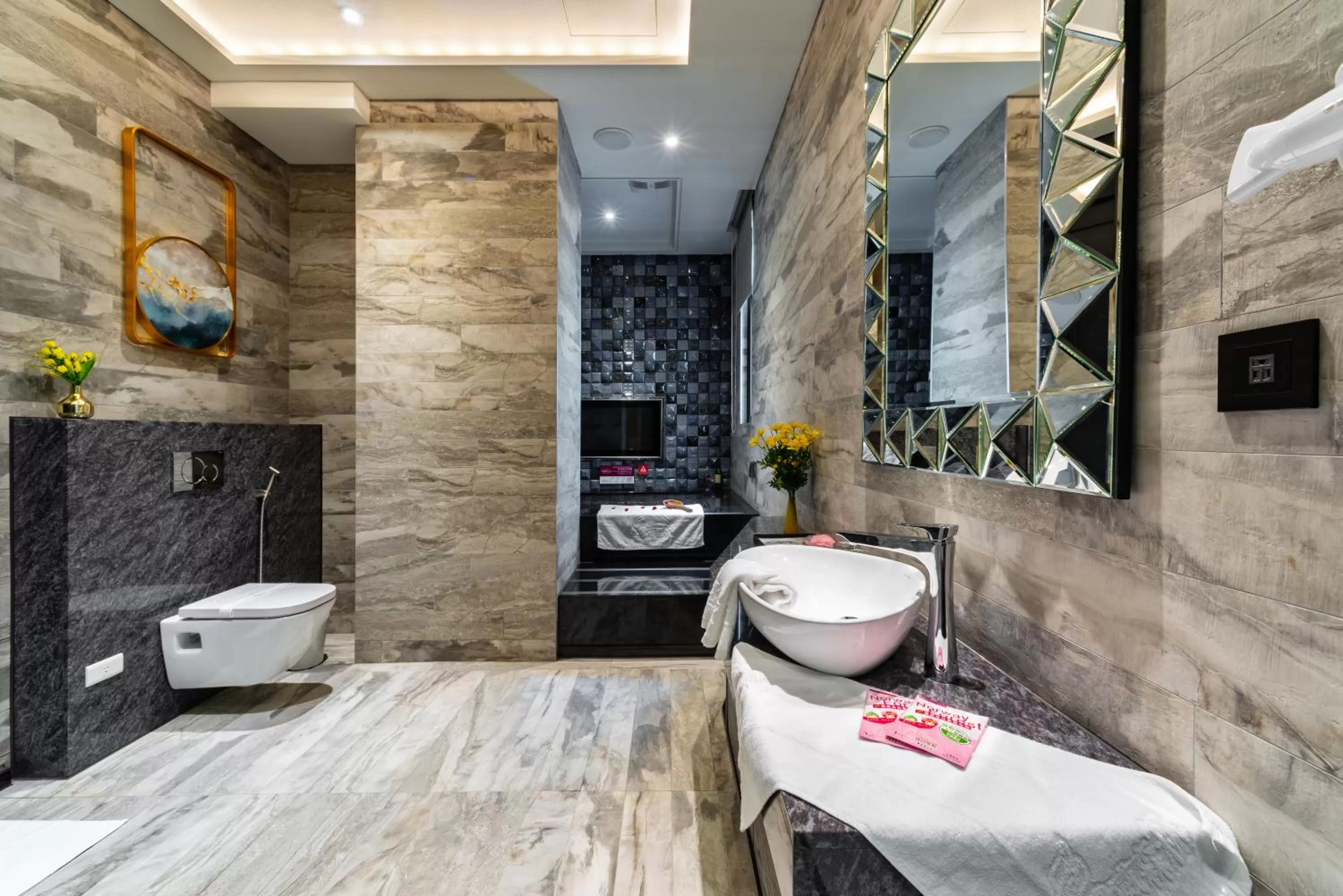 Bathroom in Norway Forest Motel - Wen Chuang Branch