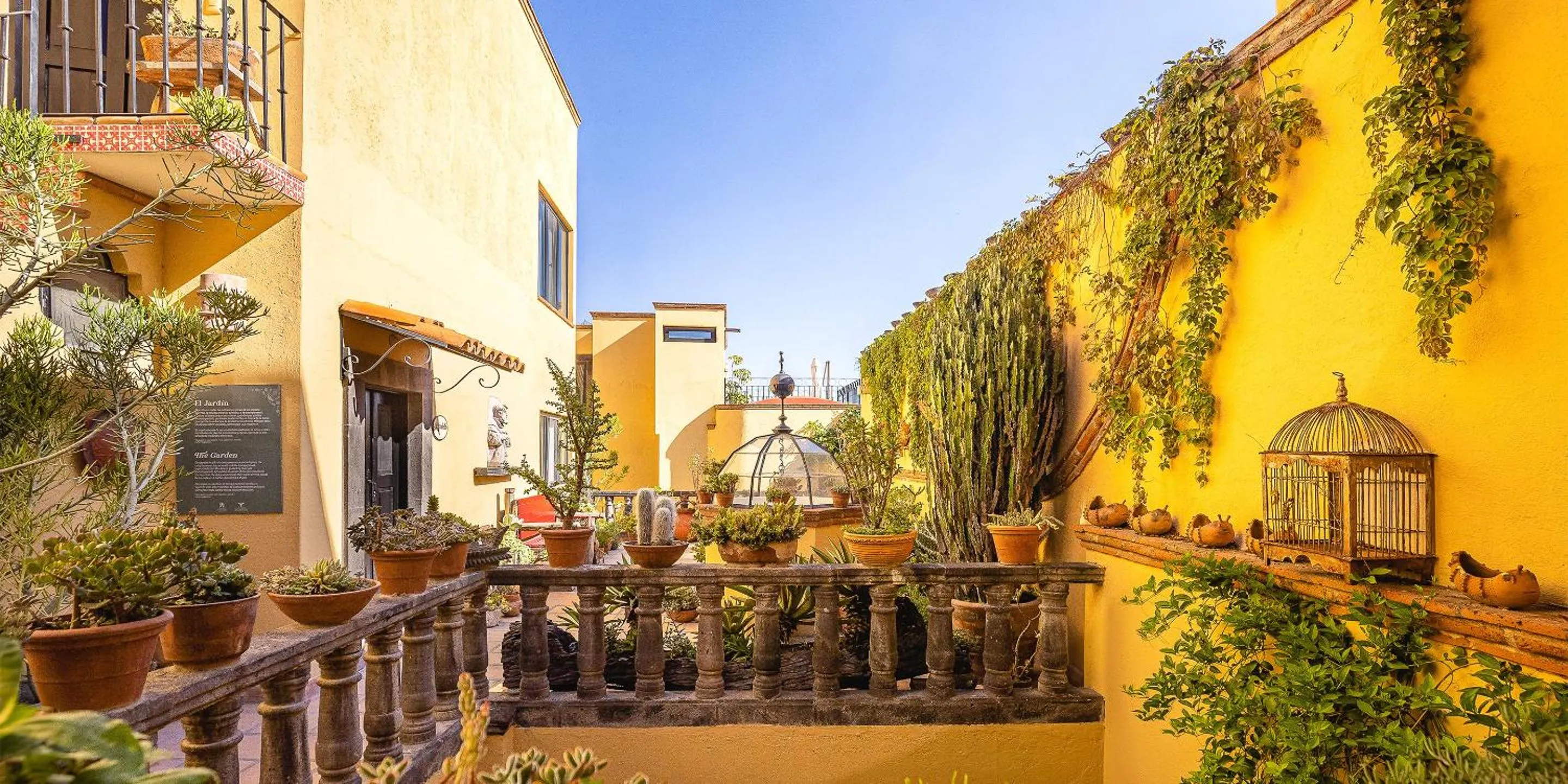 Balcony/Terrace in Hacienda El Santuario San Miguel de Allende