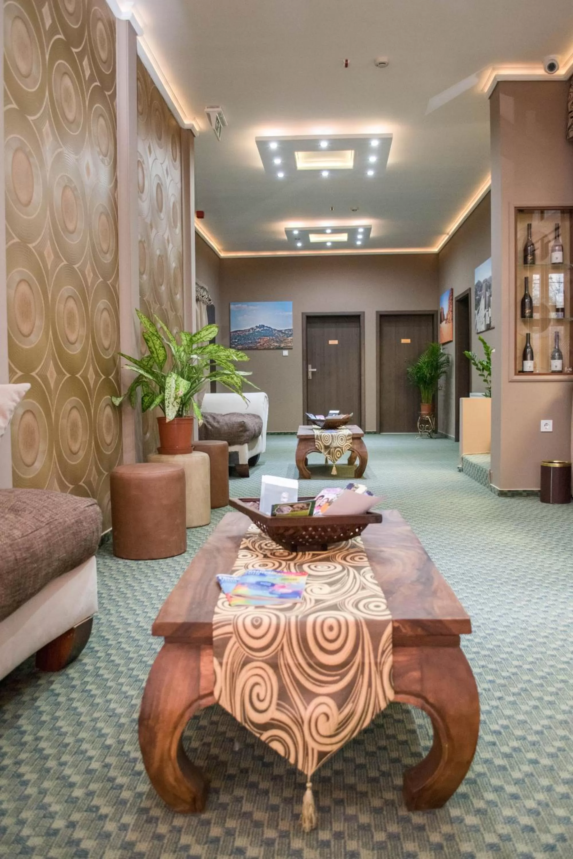 Lobby or reception in Petra Hotel