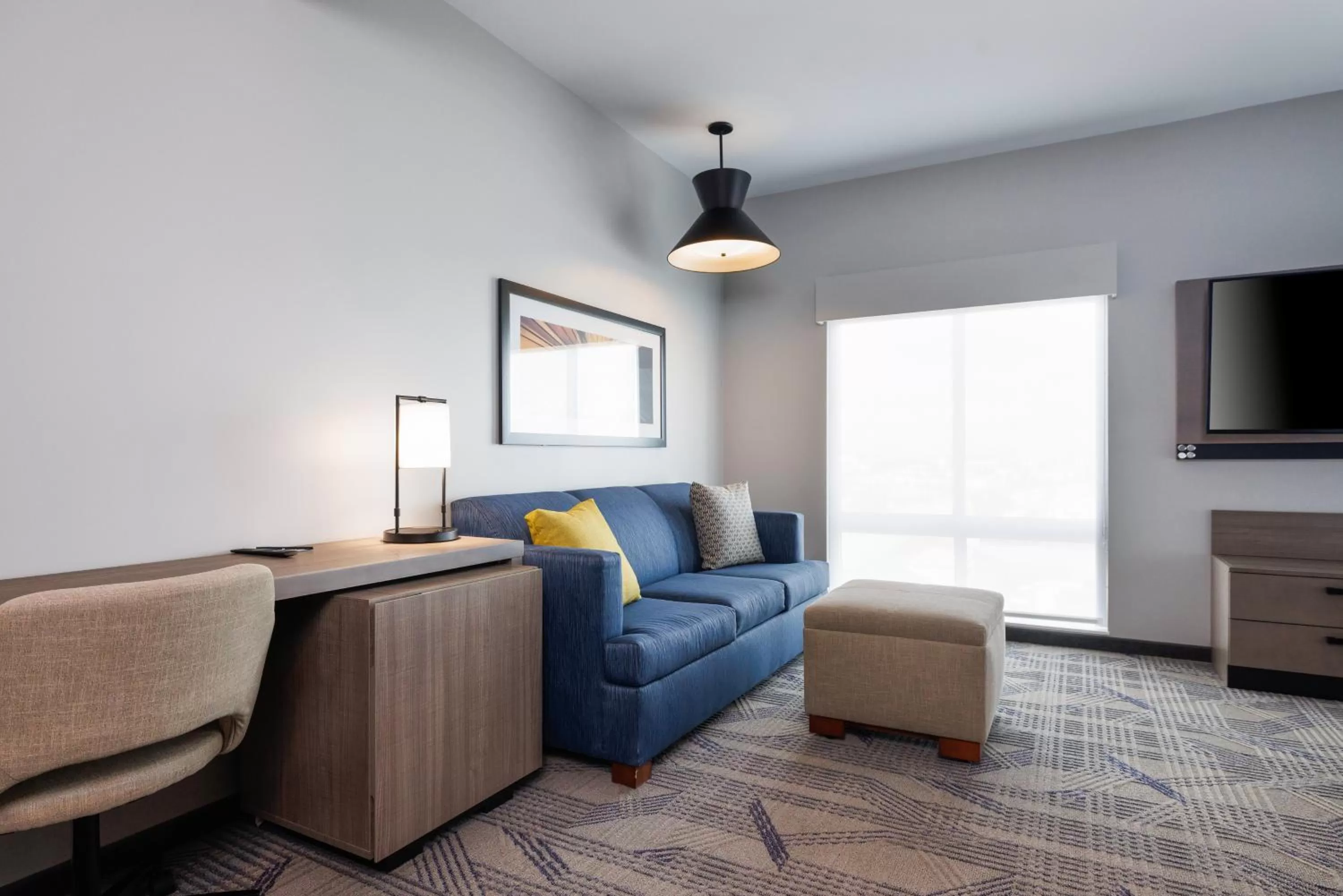 Seating area in Hyatt Place San Carlos