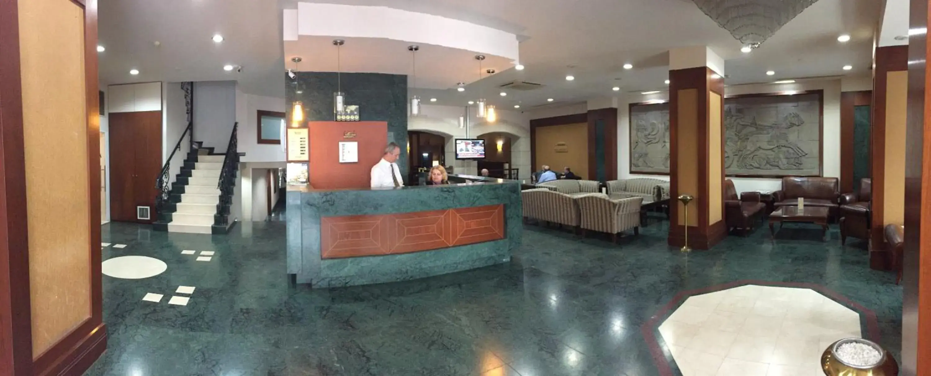 Lobby or reception in Benler Hotel