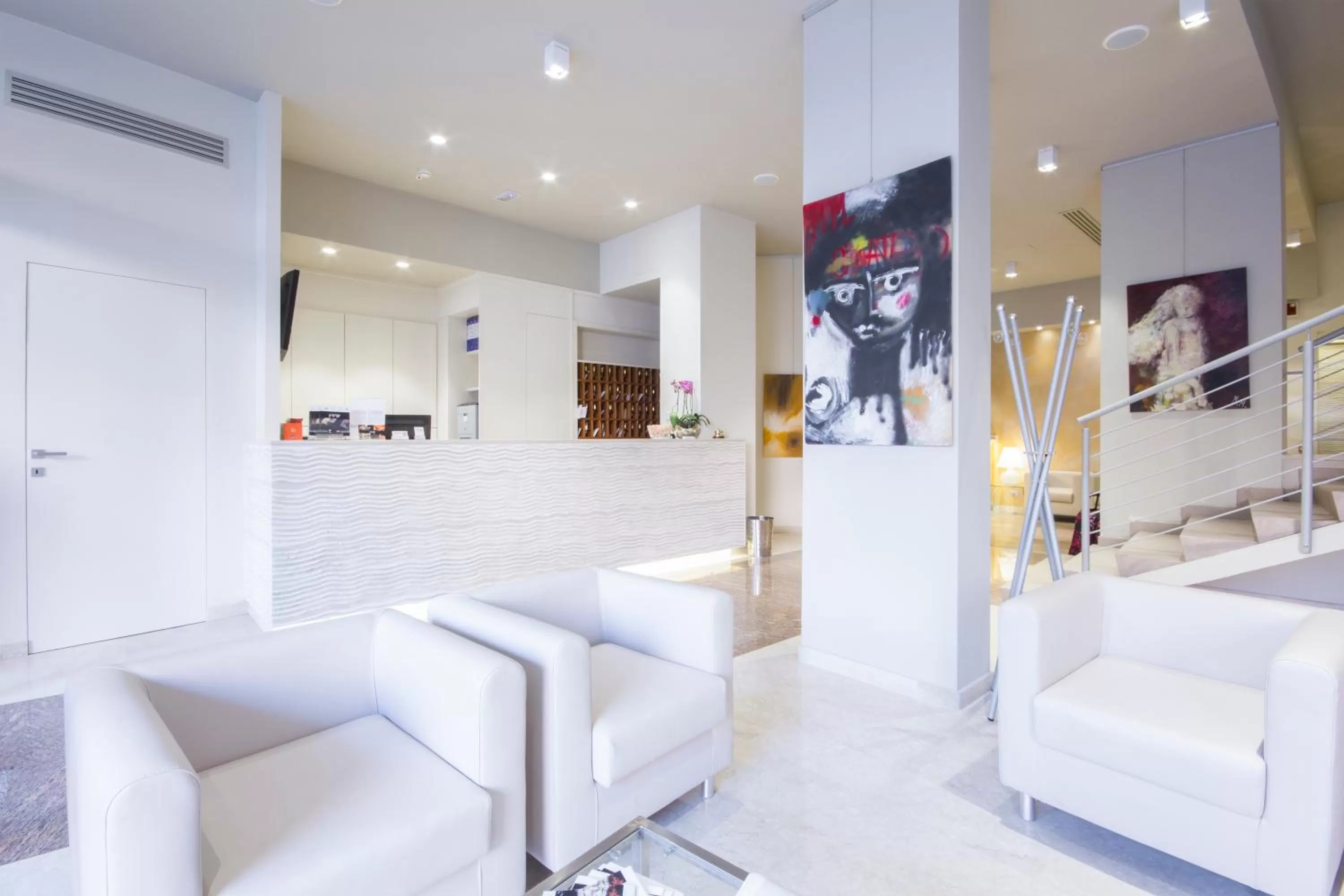 Lobby or reception in Hotel Carlton