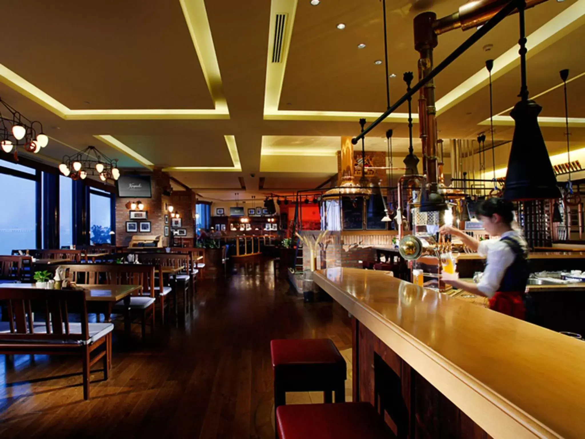 Lounge or bar, Restaurant/Places to Eat in Kempinski Hotel Suzhou