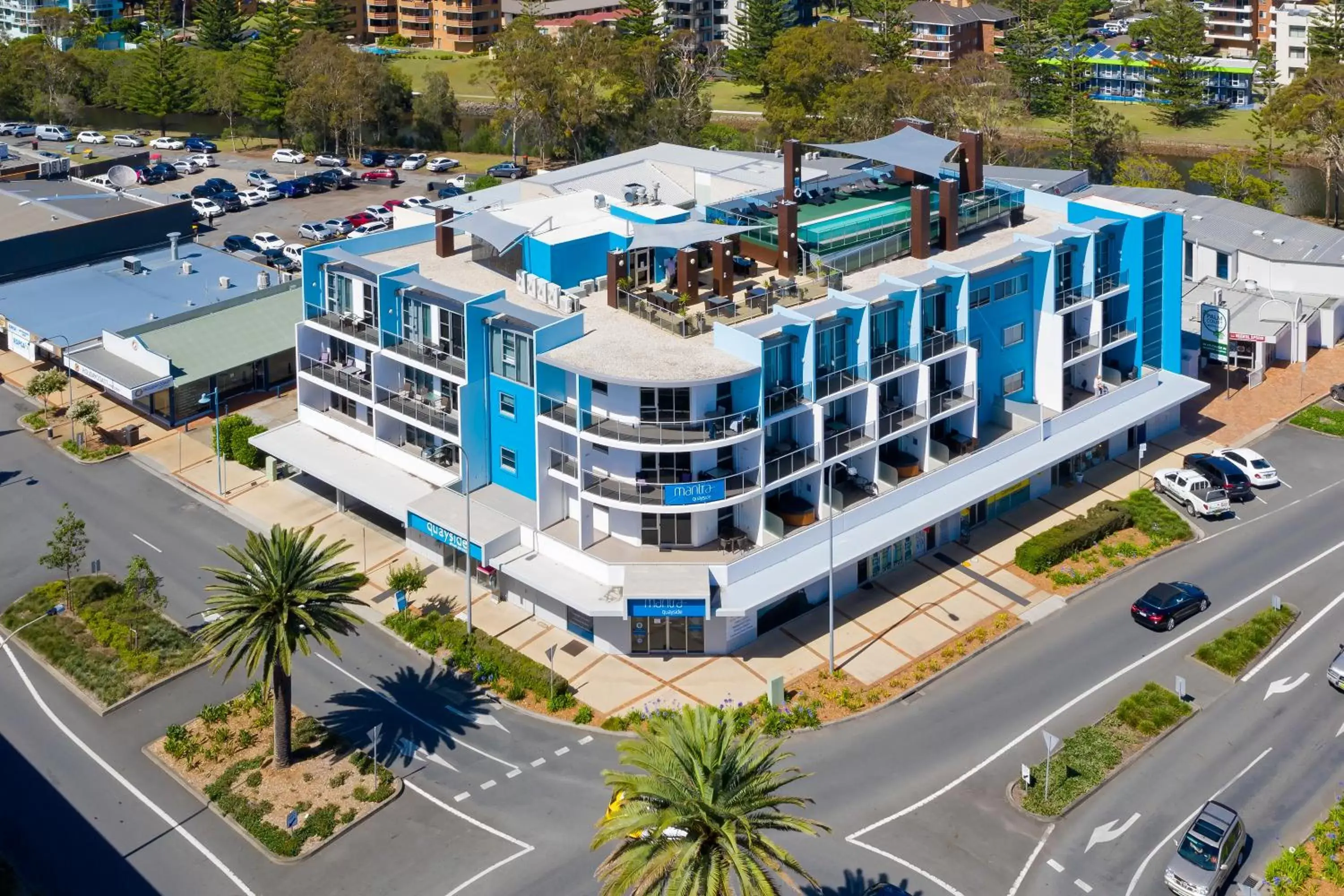 Property building, Bird's-eye View in Mantra Quayside Port Macquarie