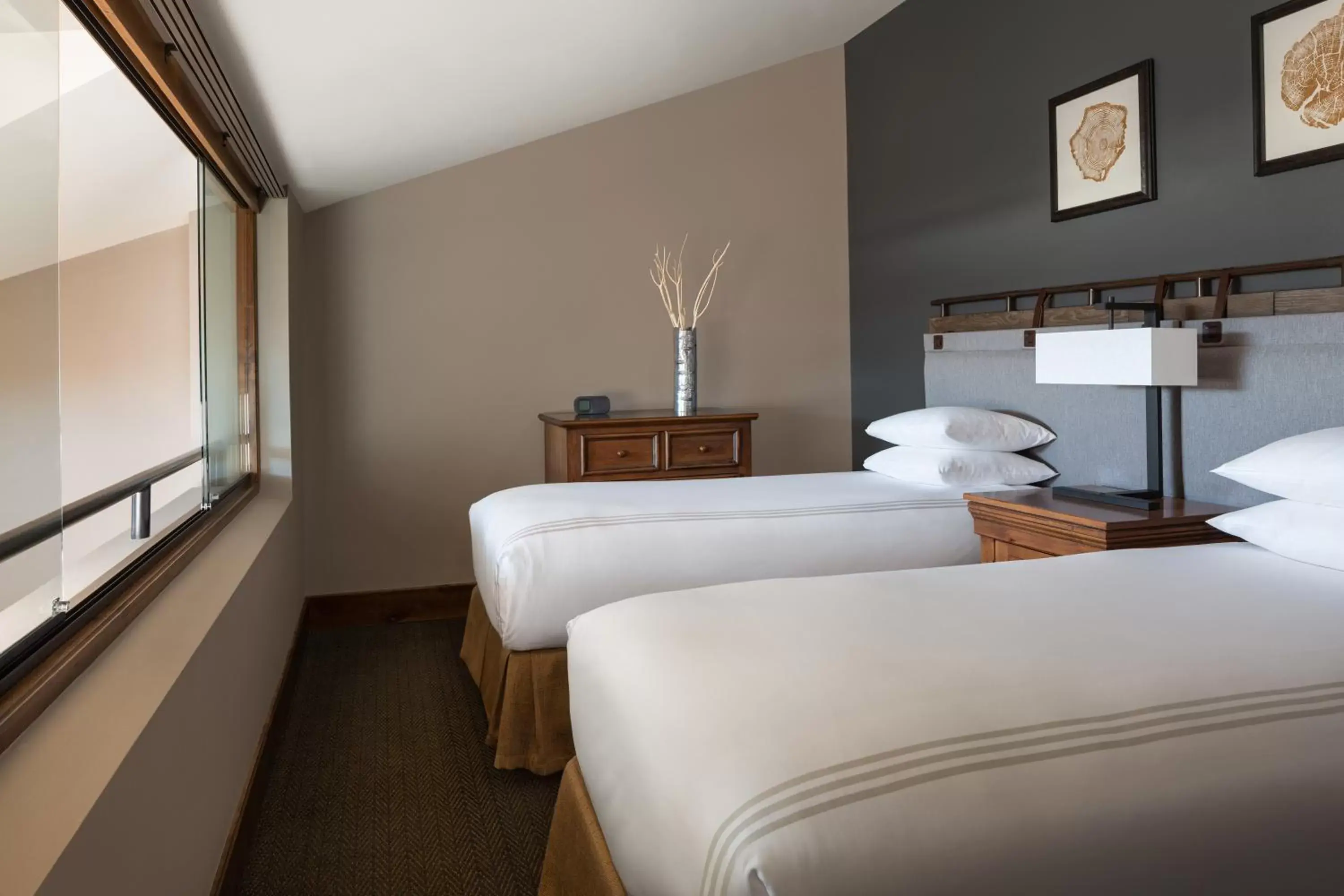 Bedroom, Bed in Teton Mountain Lodge and Spa, a Noble House Resort