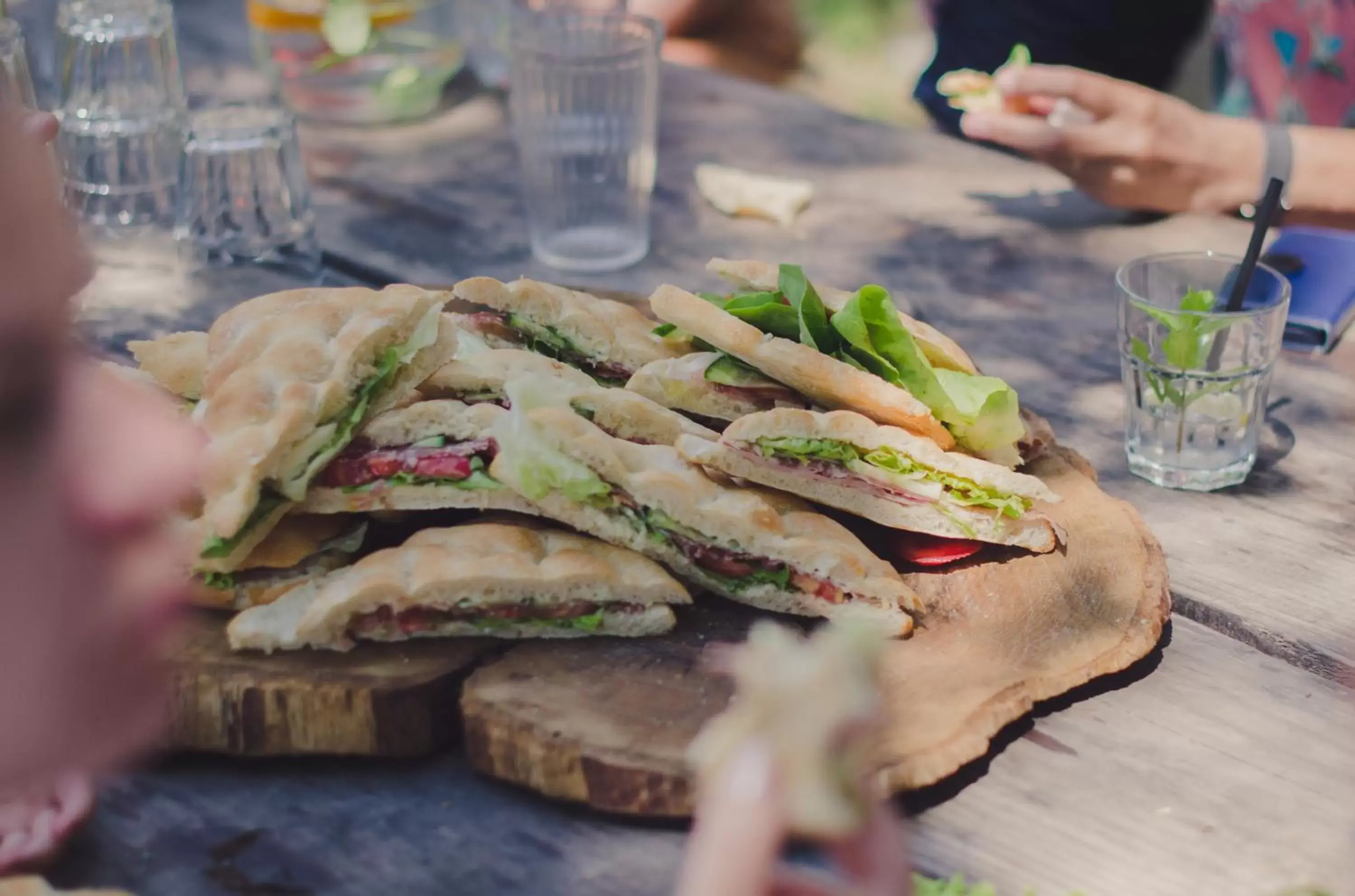 Food in novanta nature retreat