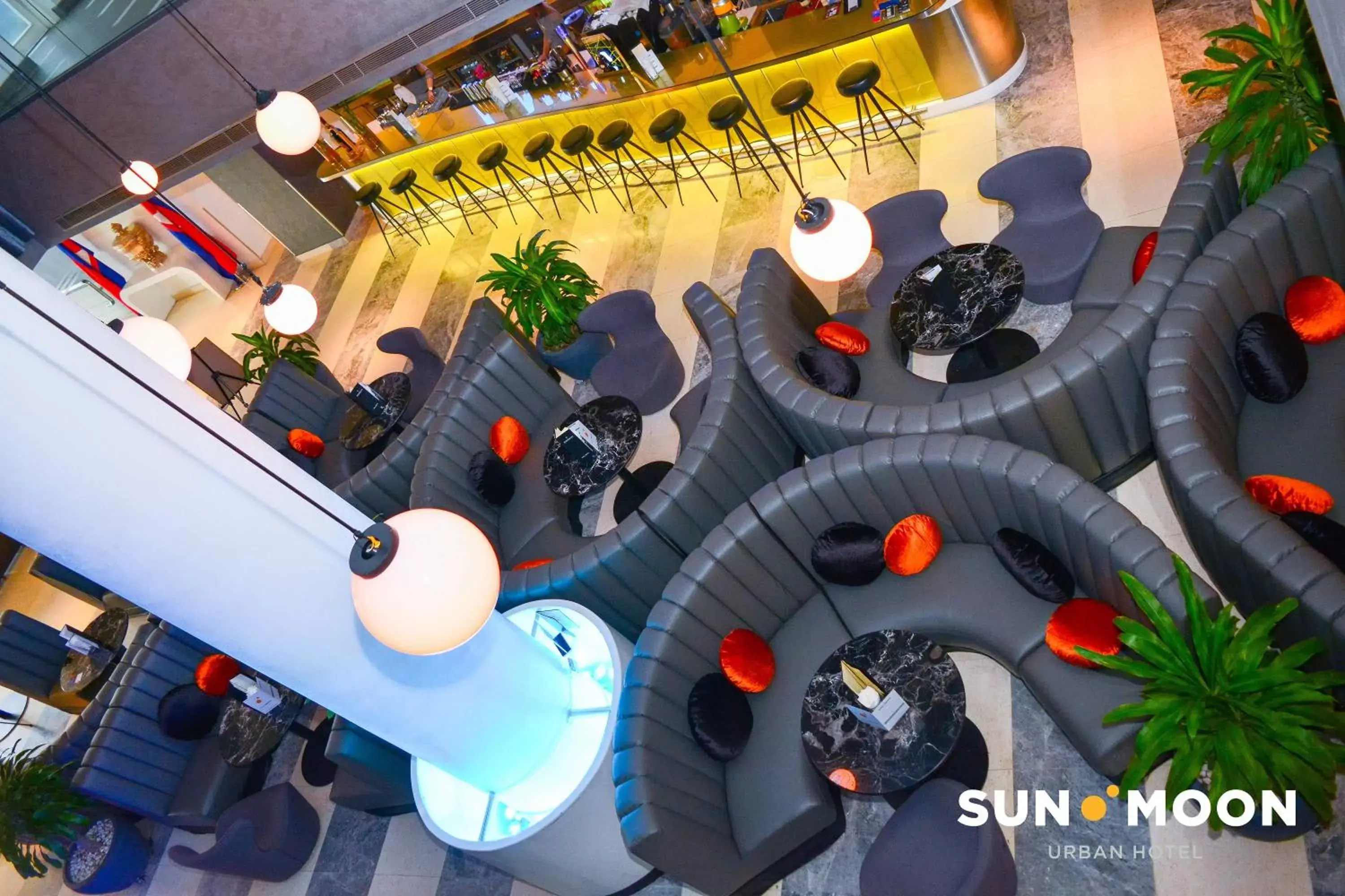 Lounge or bar in SUN & MOON, Urban Hotel Lounge or bar in SUN & MOON, Urban Hotel