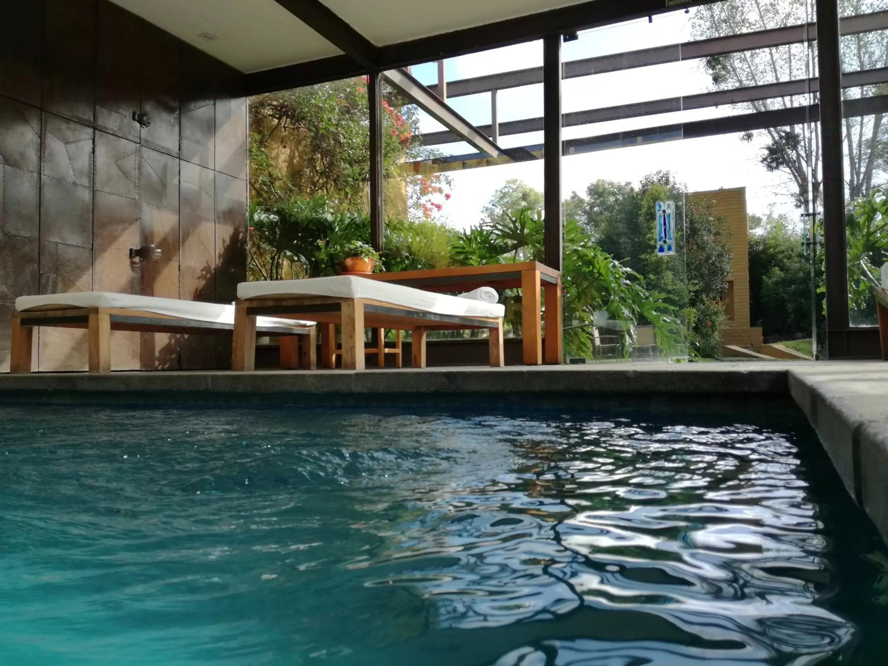 Bird's eye view, Swimming Pool in Hotel Casa en el Campo