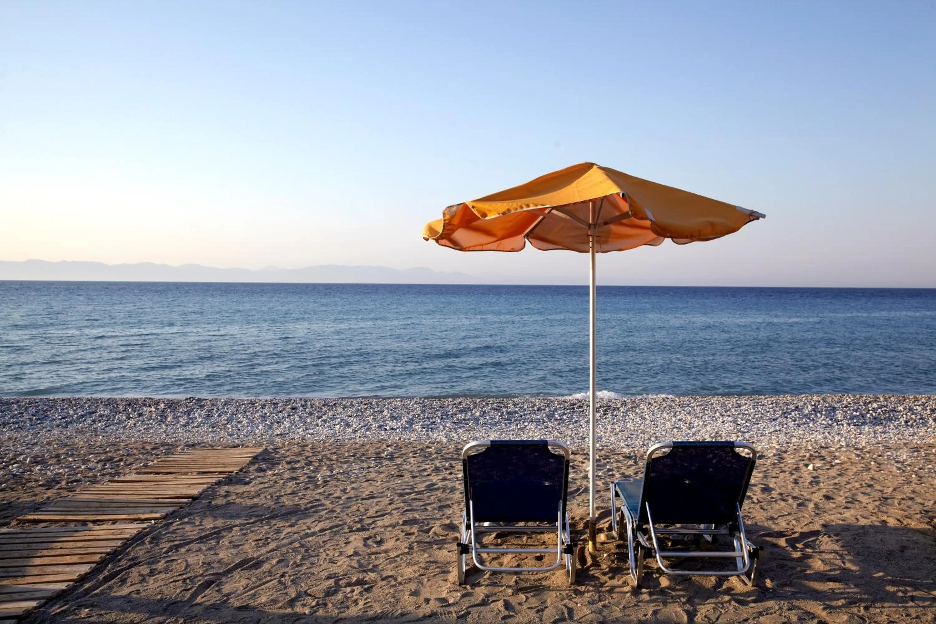 Beach in Sunshine Rhodes