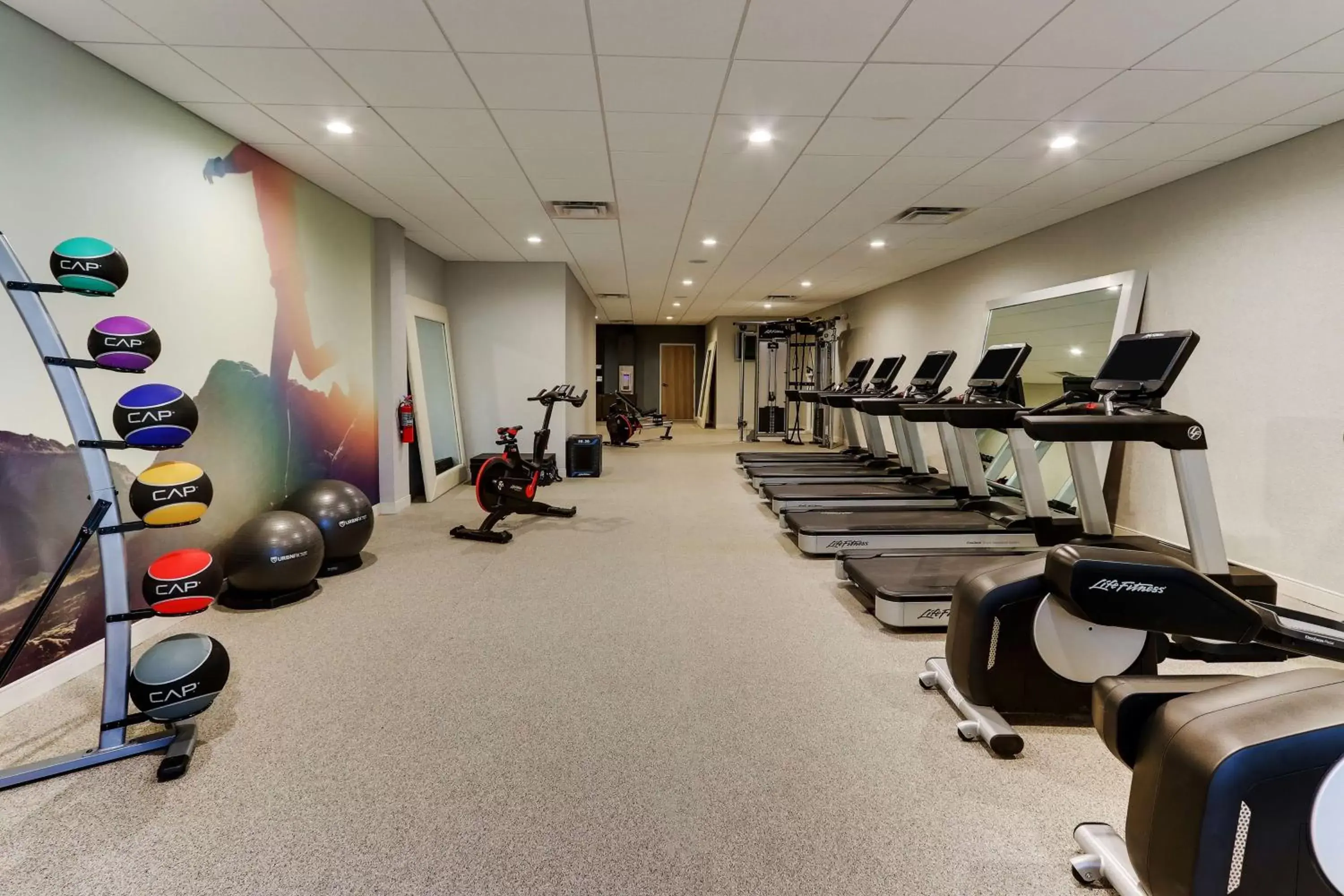Fitness centre/facilities, Fitness Center/Facilities in The Chattanoogan Hotel, Curio Collection By Hilton