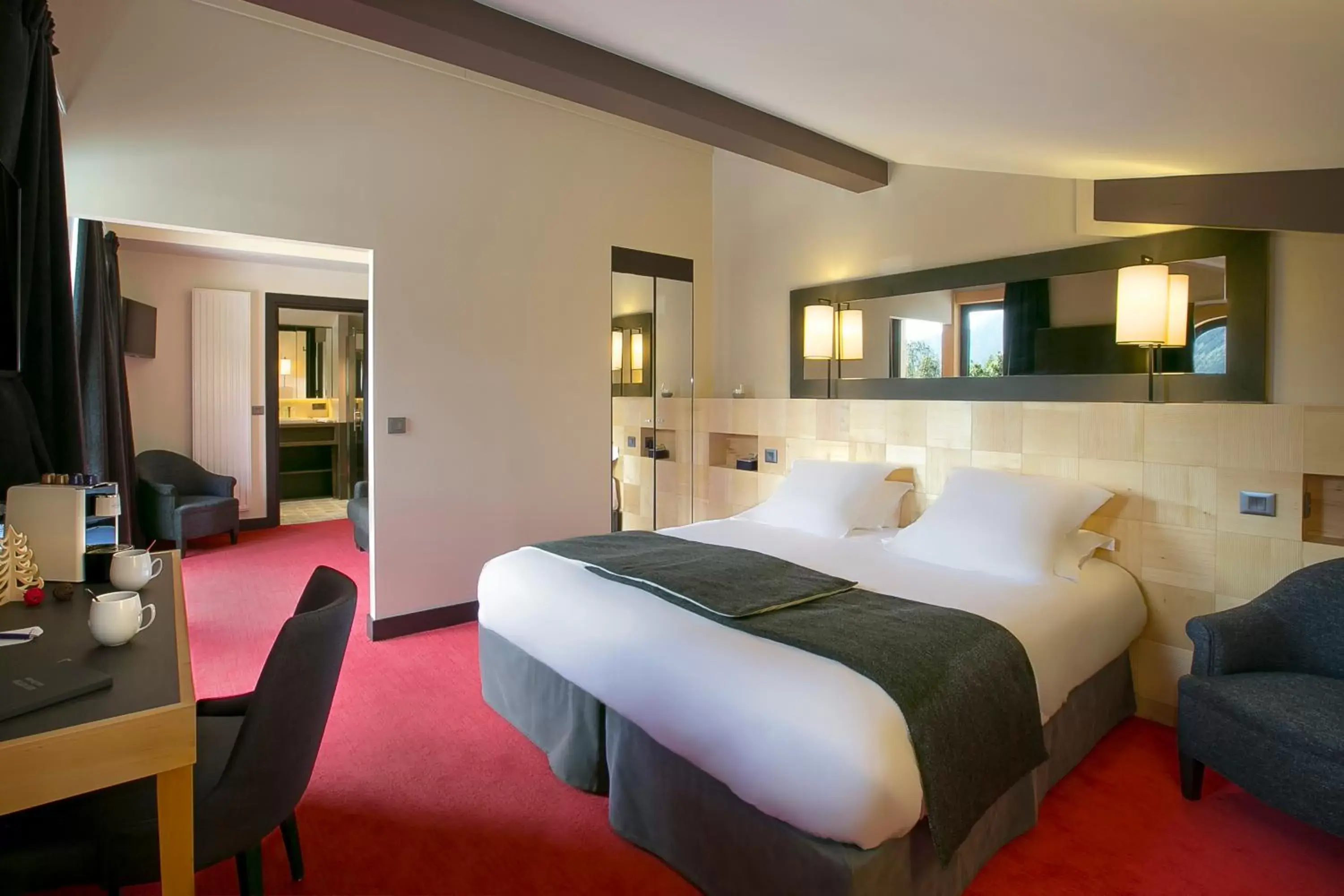 Bedroom in Excelsior Chamonix Hôtel & Spa