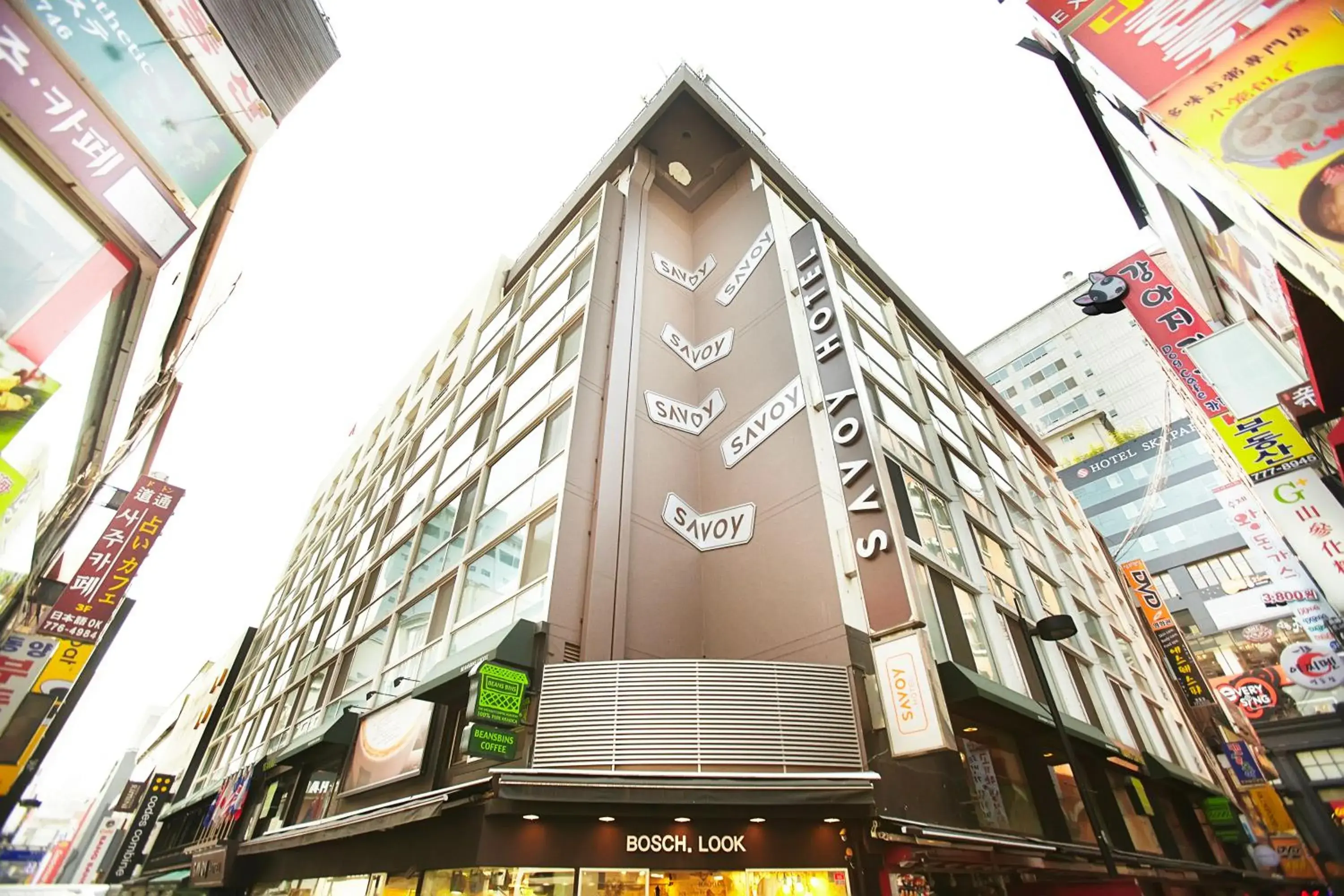 Facade/entrance, Property Building in Savoy Hotel Myeongdong