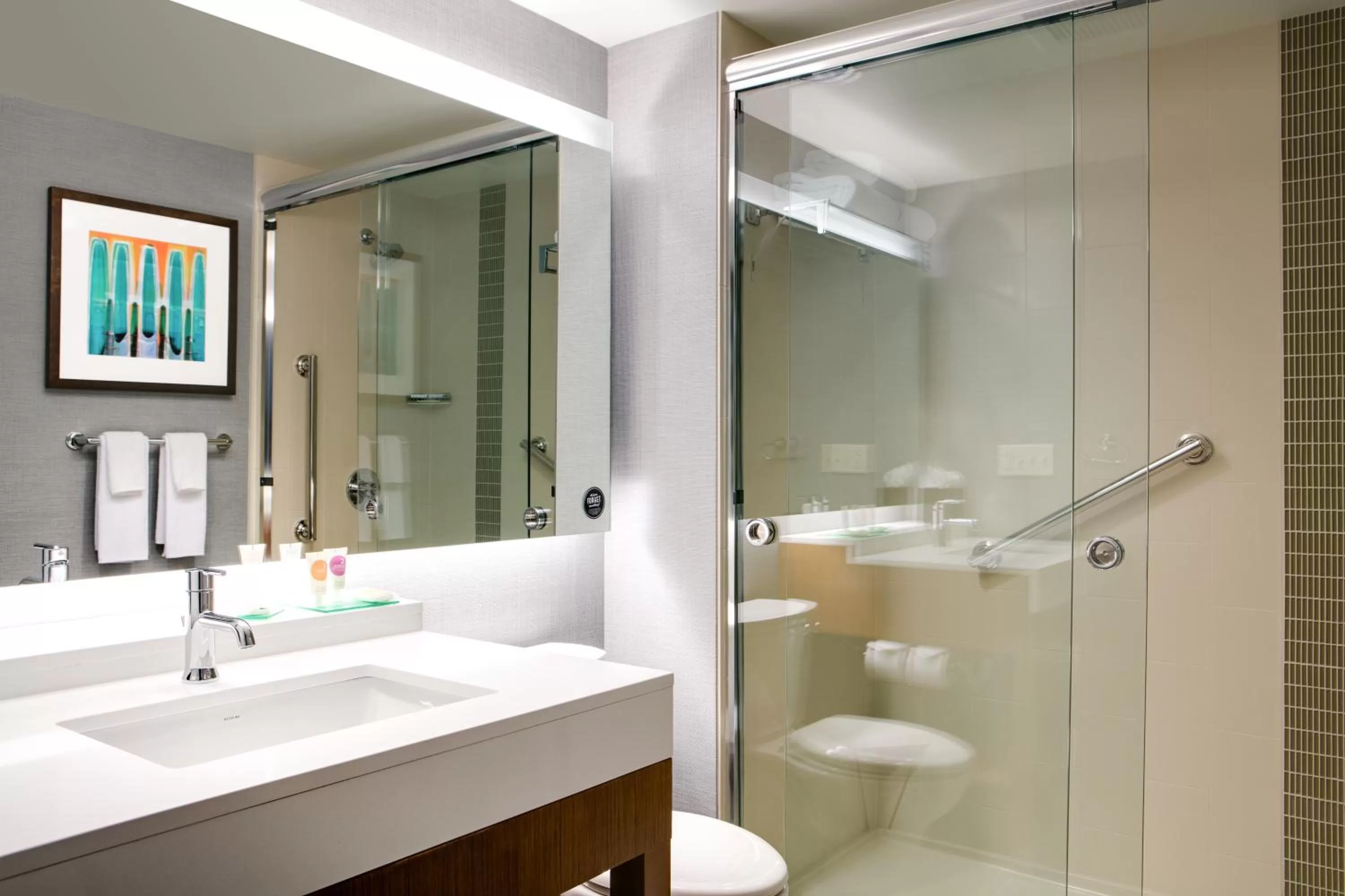 King Room with Sofa Bed and Accessible Tub - Disability Access in Hyatt Place Kansas City Lenexa City Center