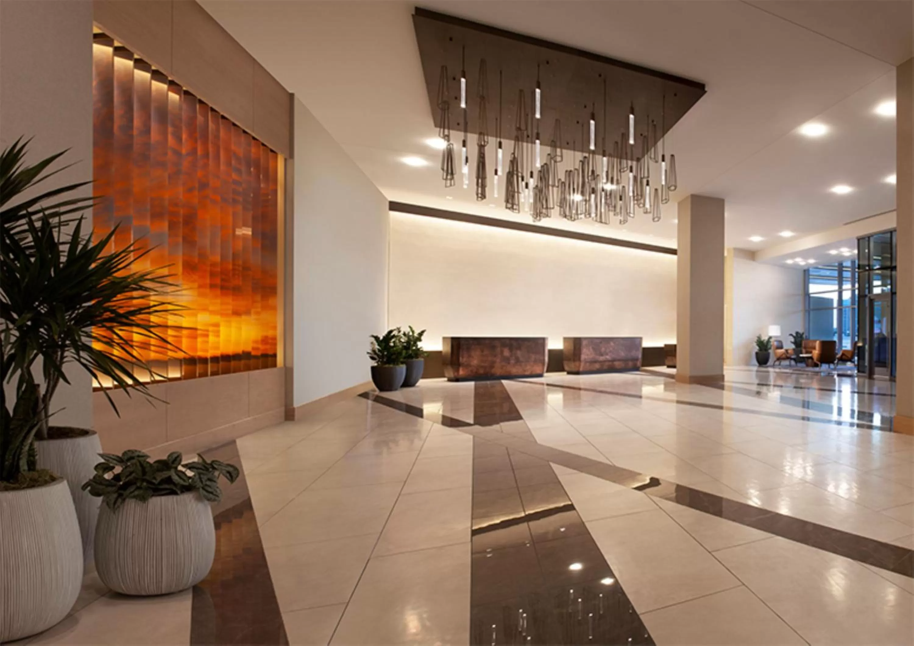 Lobby or reception in Hyatt Regency Frisco-Dallas
