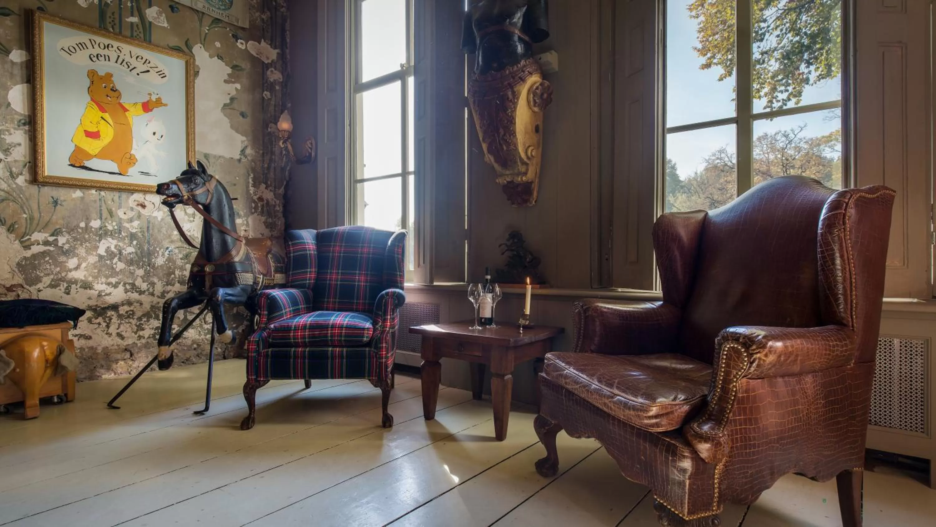 Decorative detail in Logement Swaenenvecht