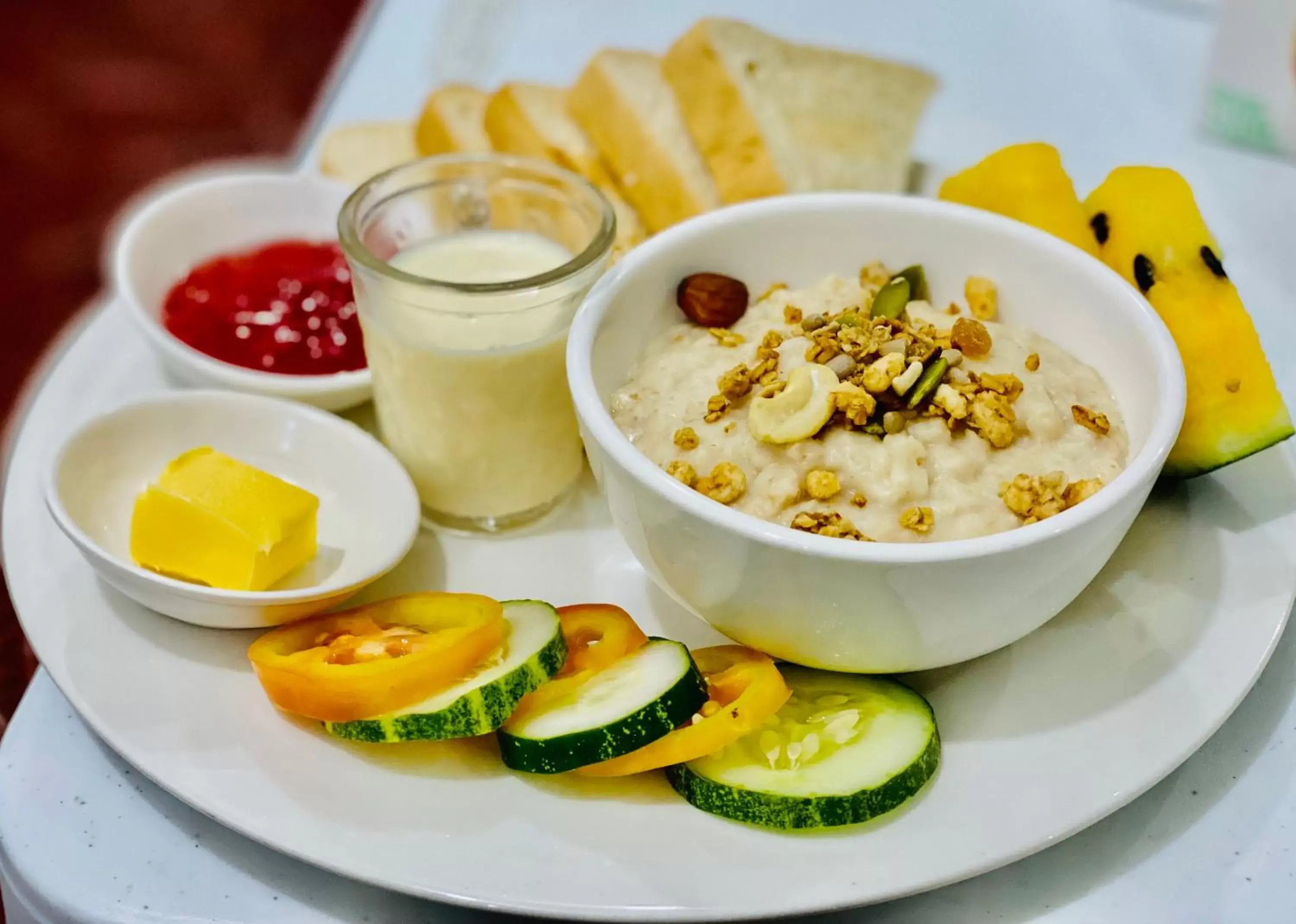 Breakfast in Sophias Beach Guest House