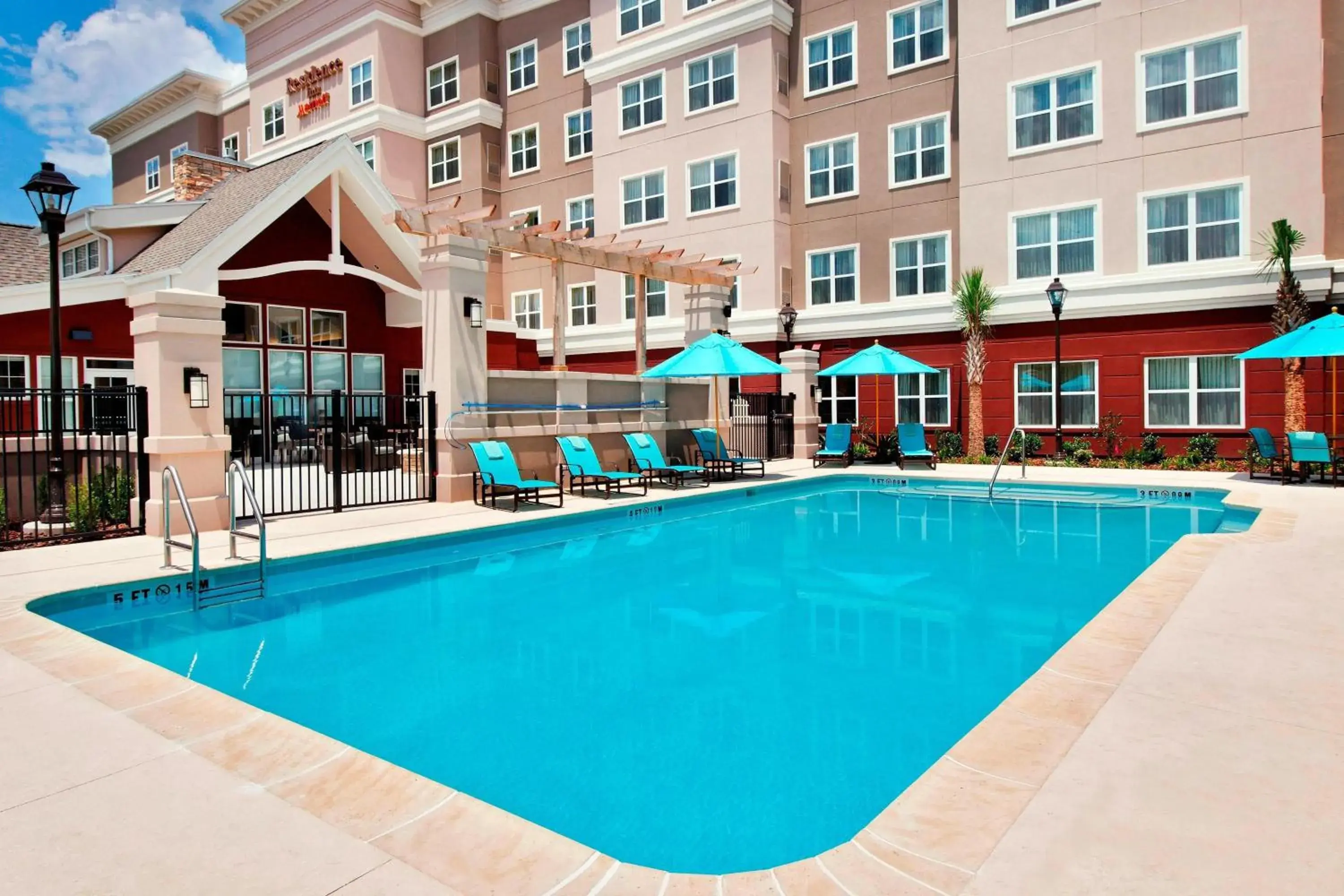 Swimming Pool in Residence Inn by Marriott Fresno Clovis