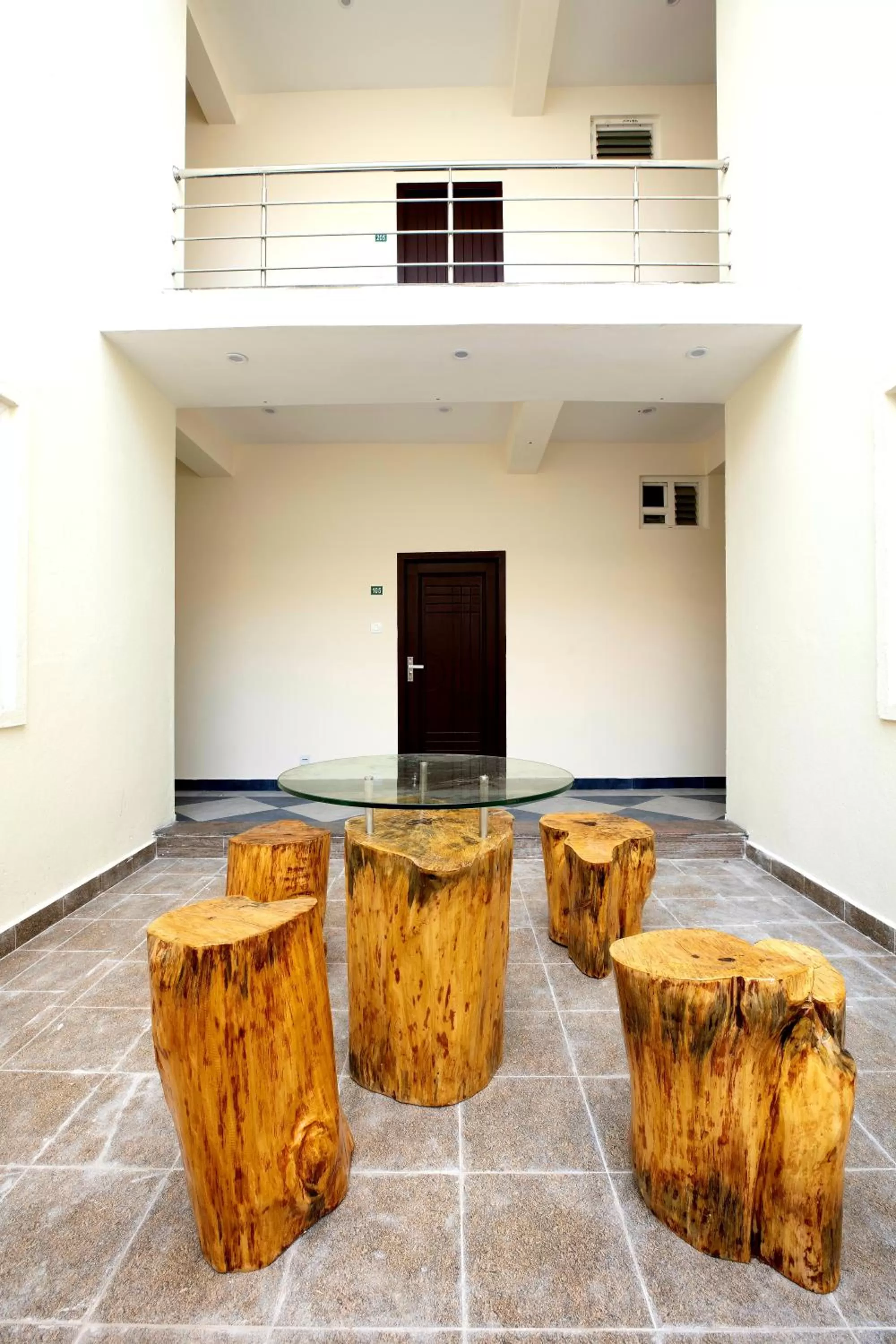 Patio in Thiru Pavilion Retreat