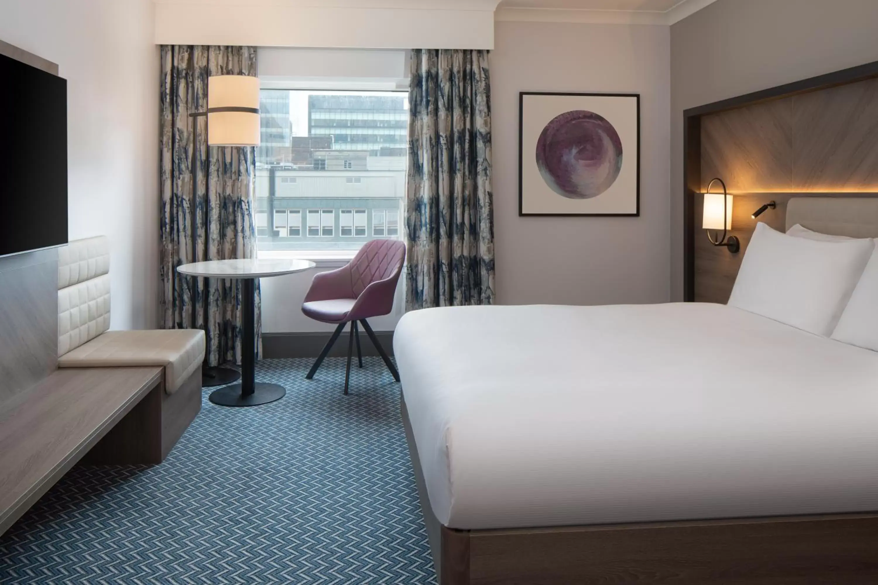 Bedroom in Hilton Glasgow