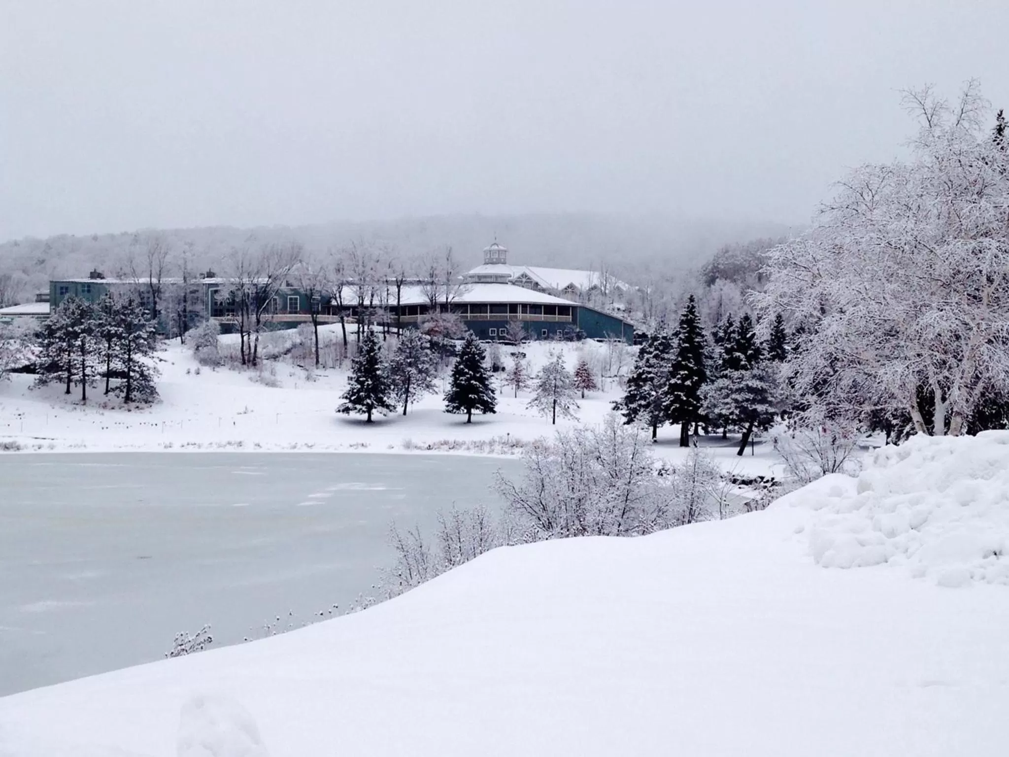 Winter in Deerhurst Resort
