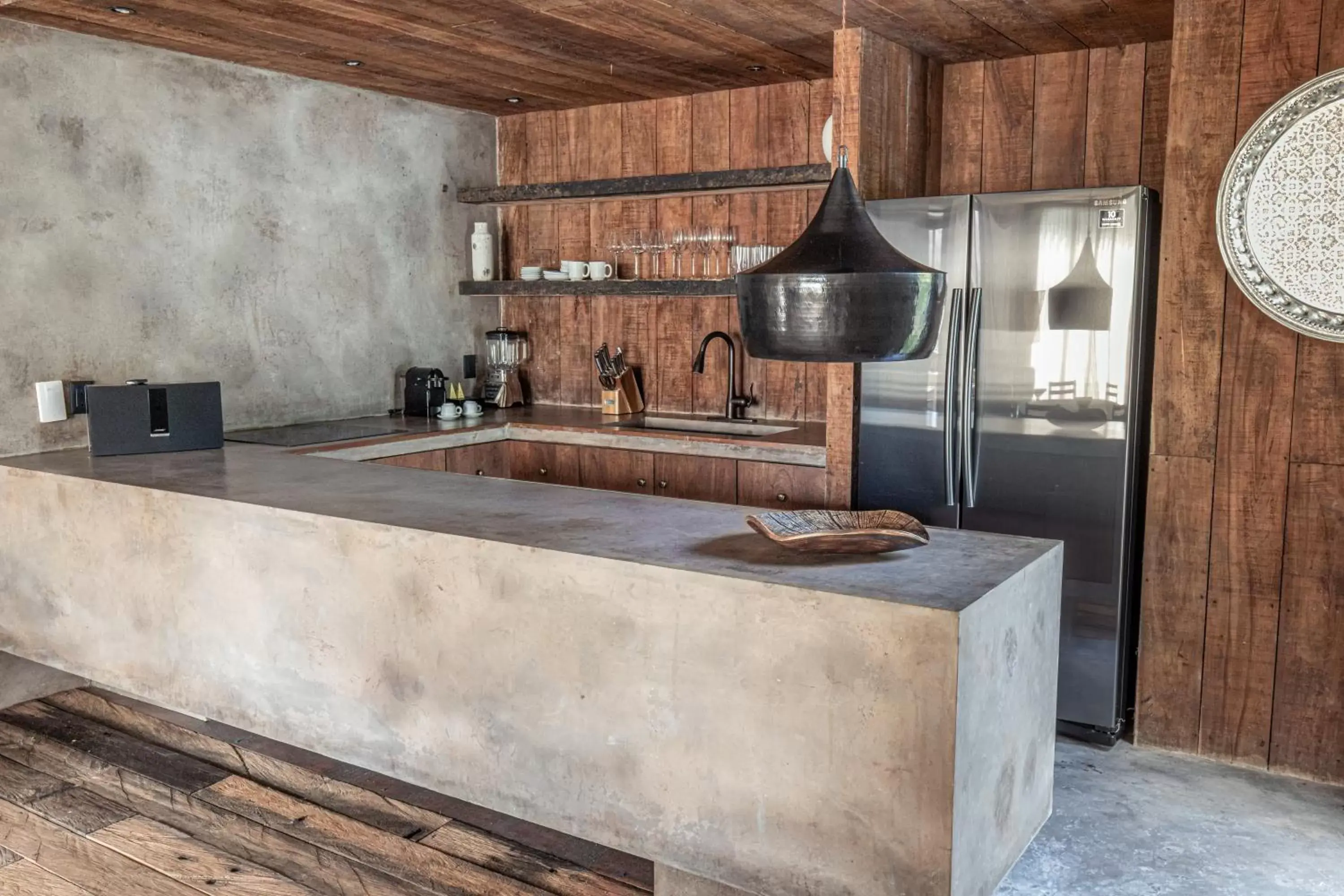 Kitchen/Kitchenette in Nomade Tulum