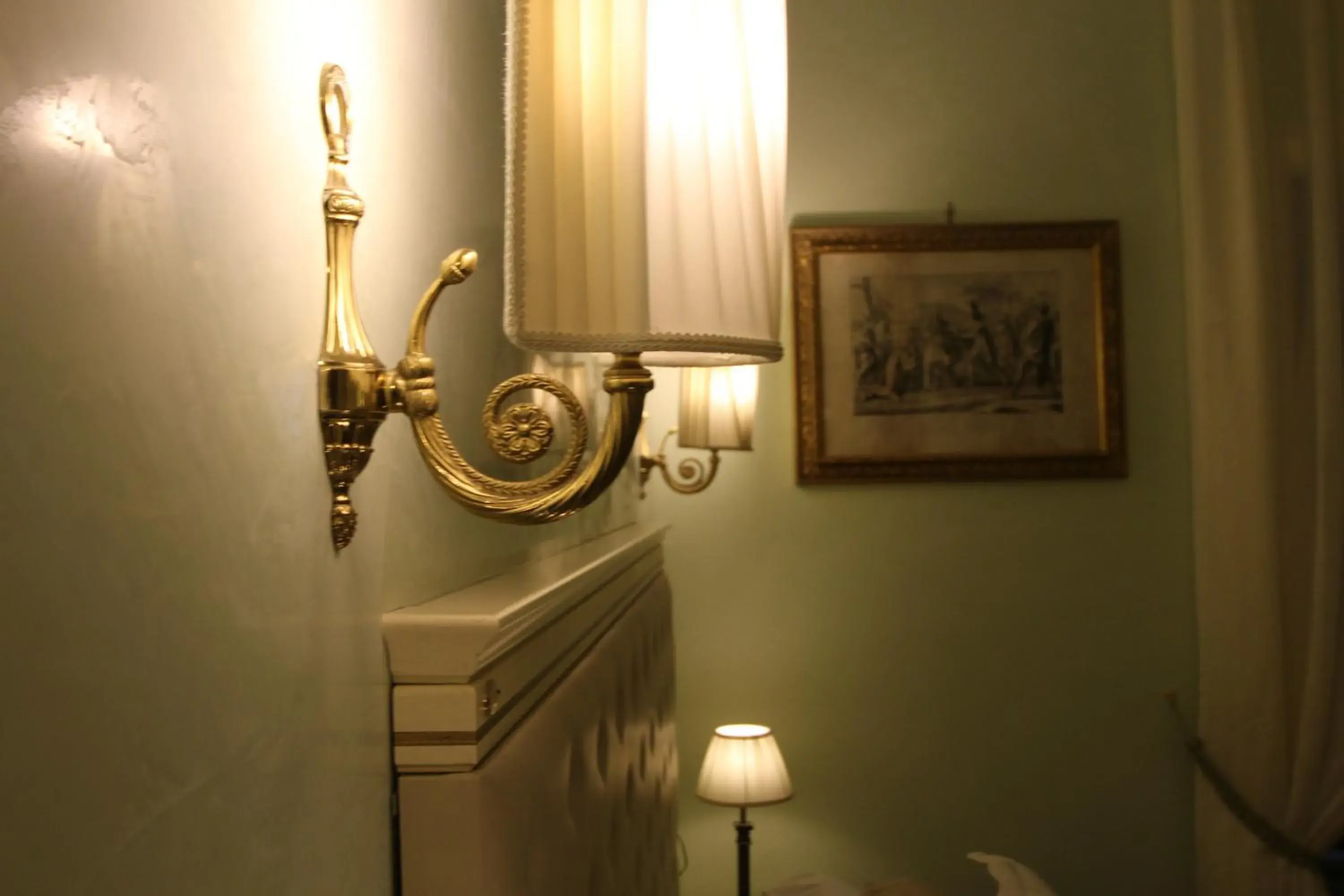 Decorative detail, Bathroom in Locanda Navona