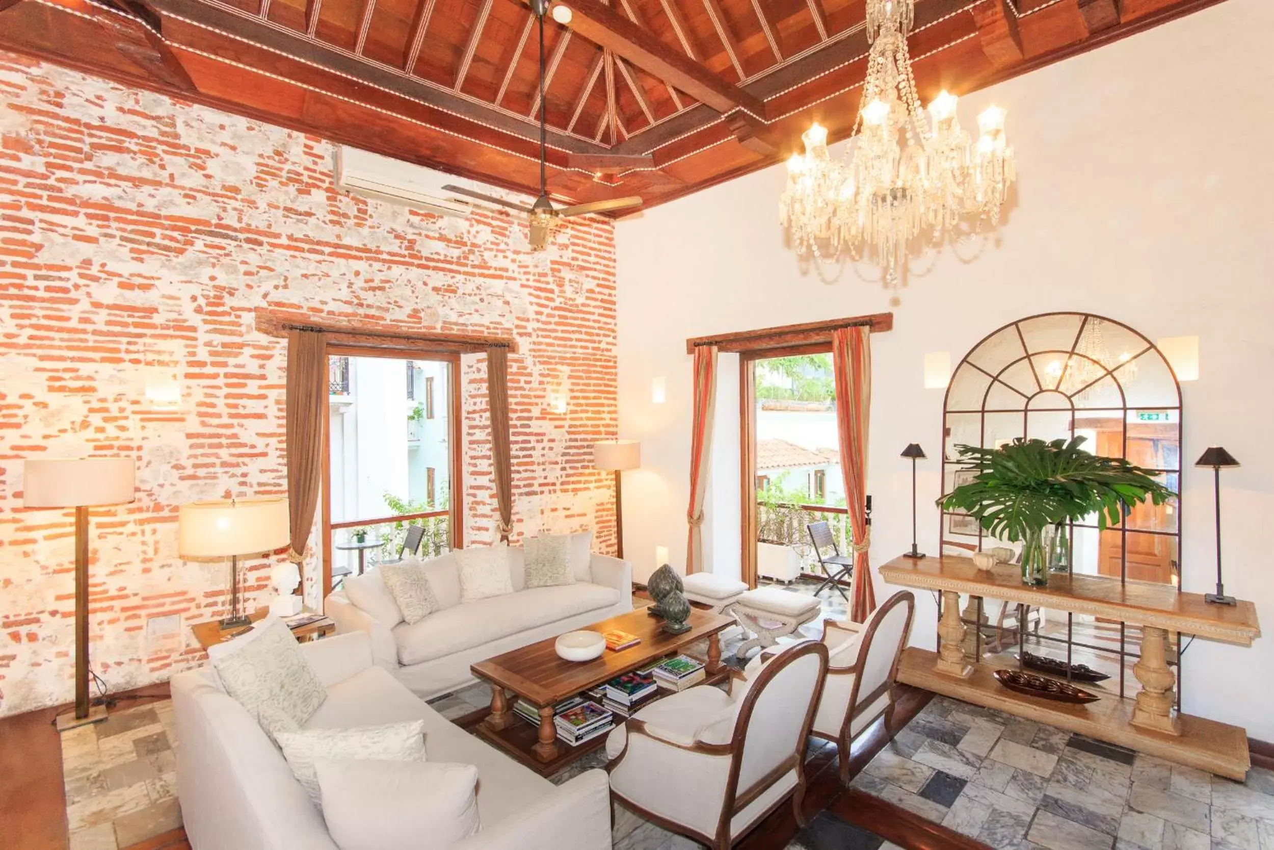 Living room, Seating Area in Hotel Boutique Casa del Coliseo