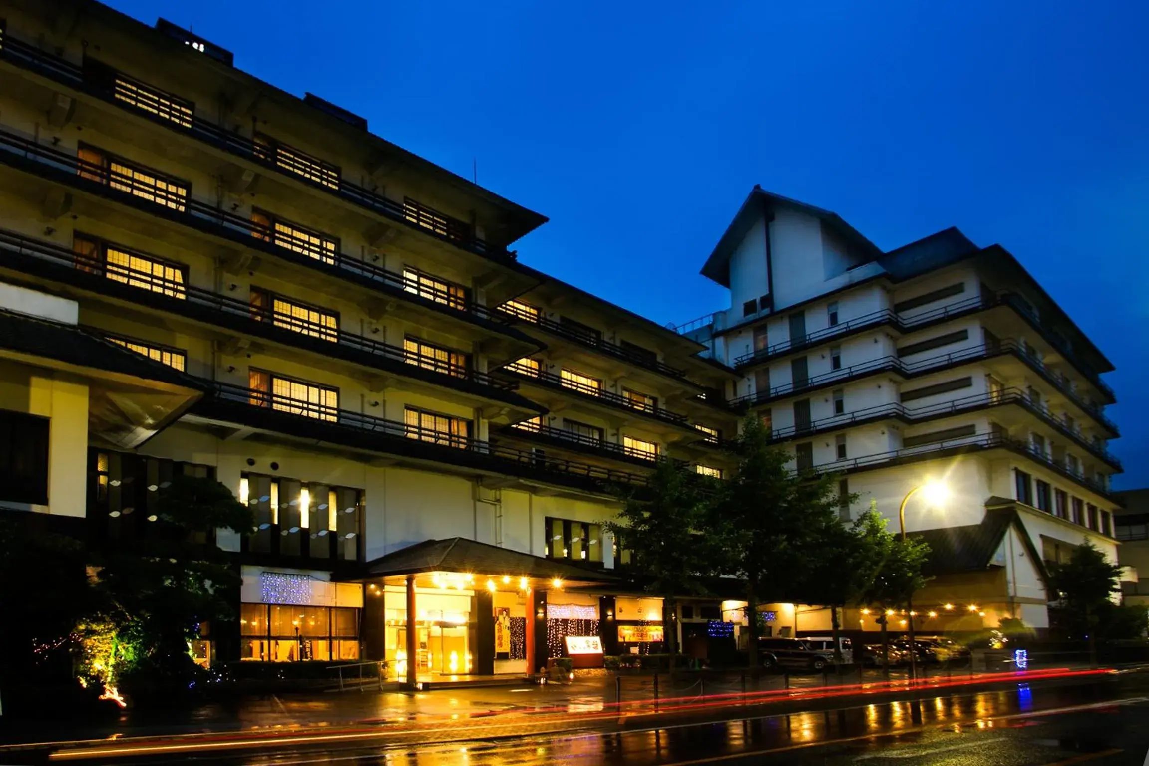 Facade/entrance, Property Building in Ryokan Nishi-no-Miyabi Tokiwa