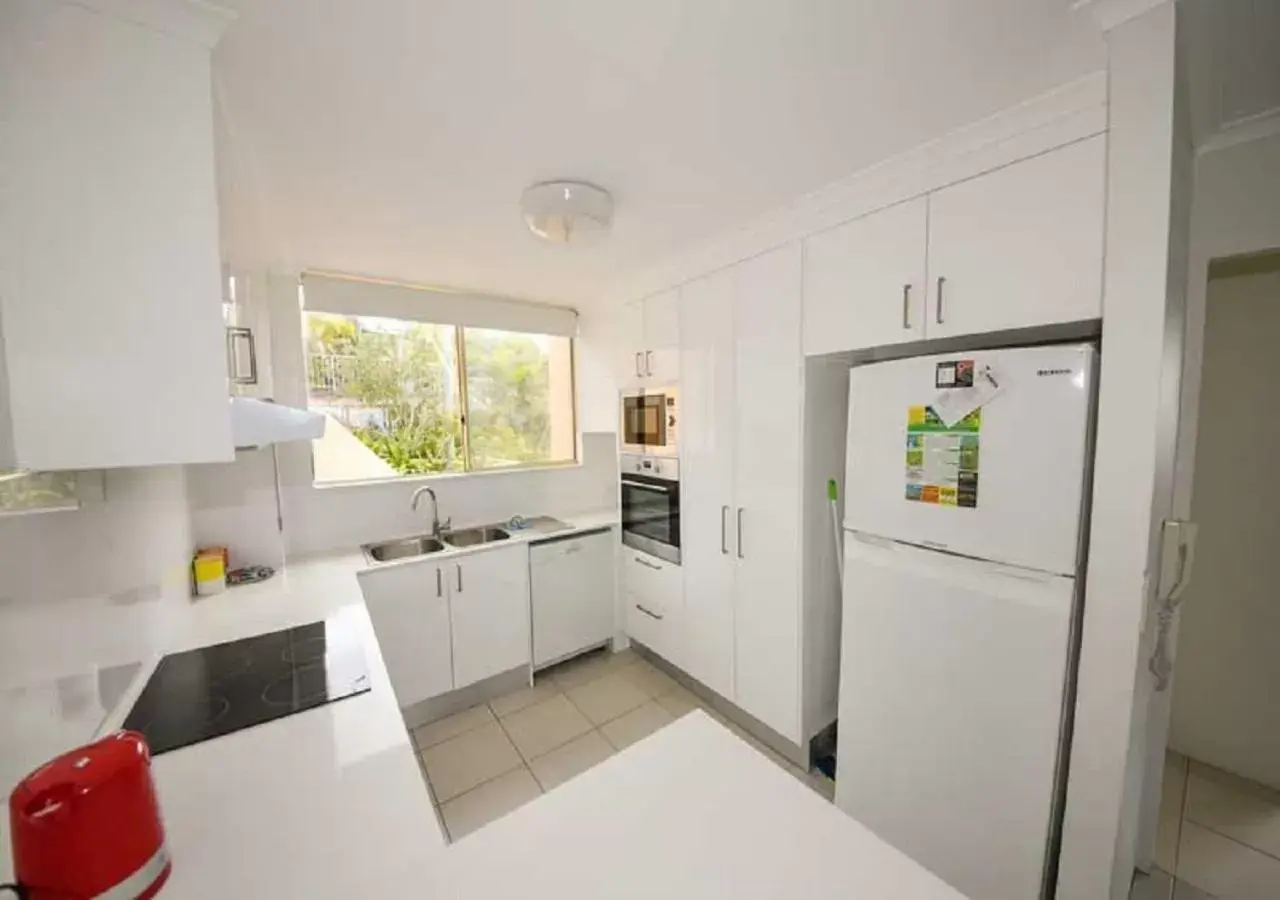 Kitchen/Kitchenette in The Hill Apartments Currumbin Beach