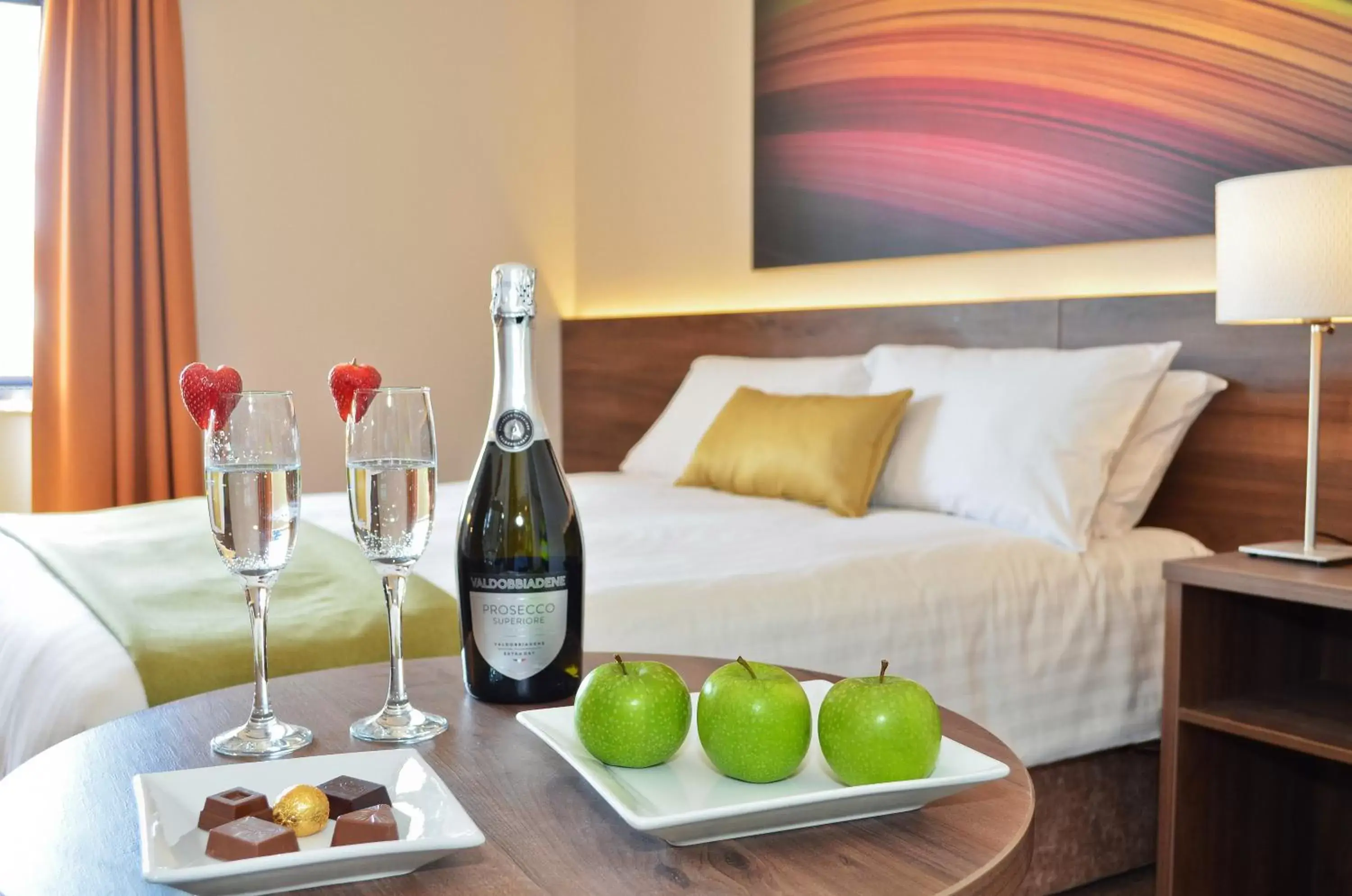 Bedroom, Drinks in Nox Hotel Galway