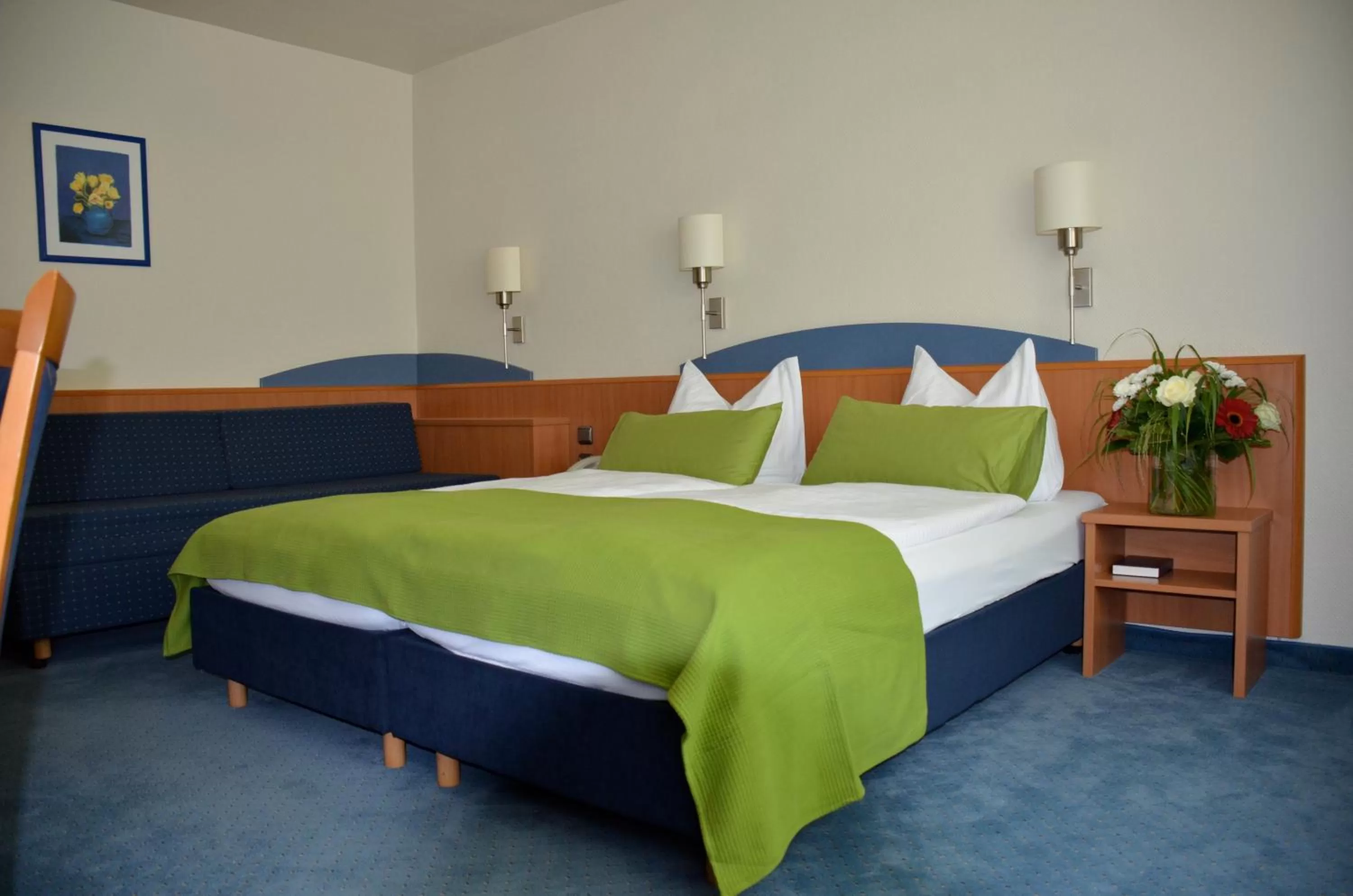 Bed in Landhotel Sulzbacher Hof