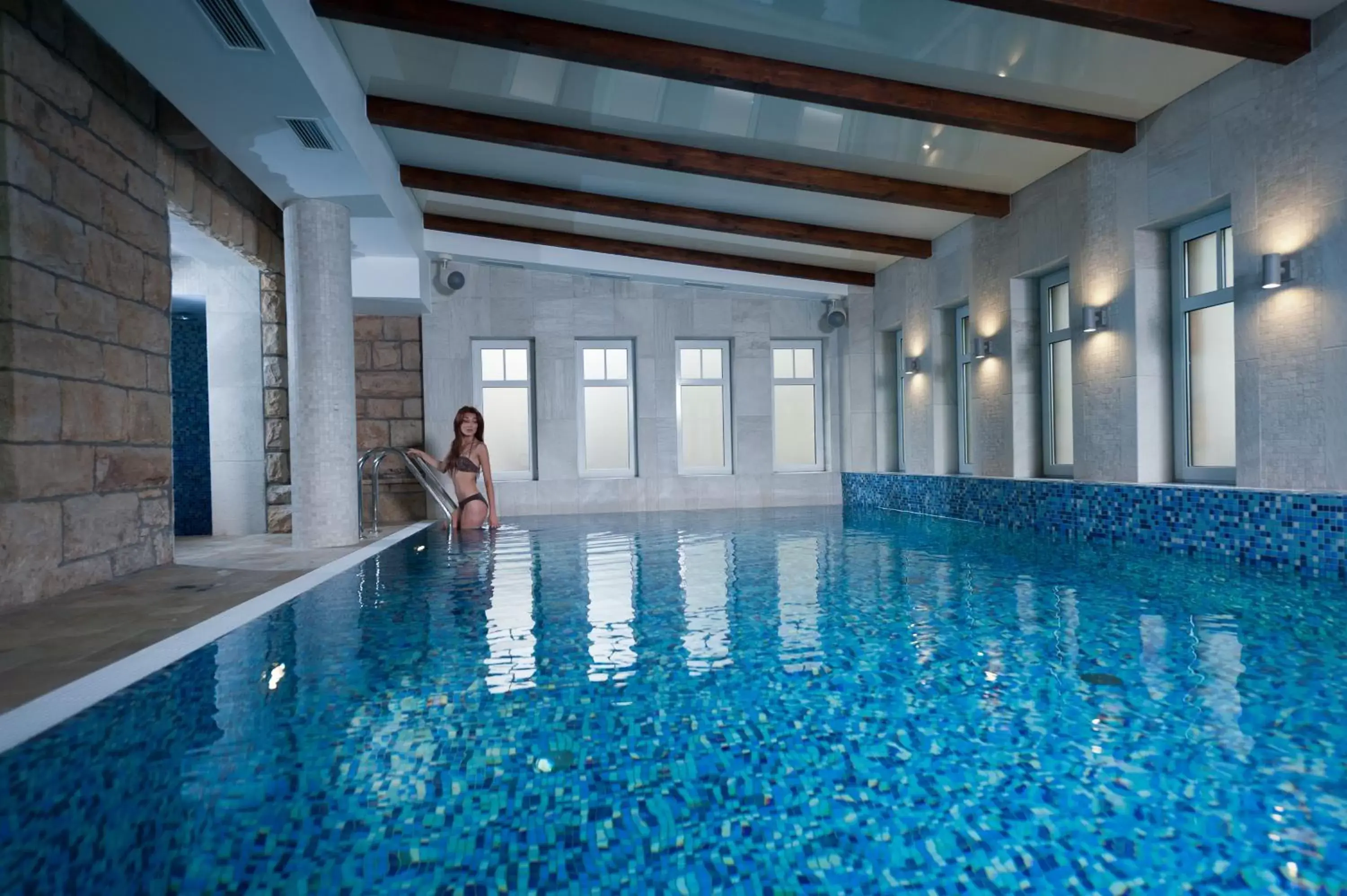 Spa and wellness centre/facilities, Swimming Pool in Bukowy Park Hotel Medical SPA