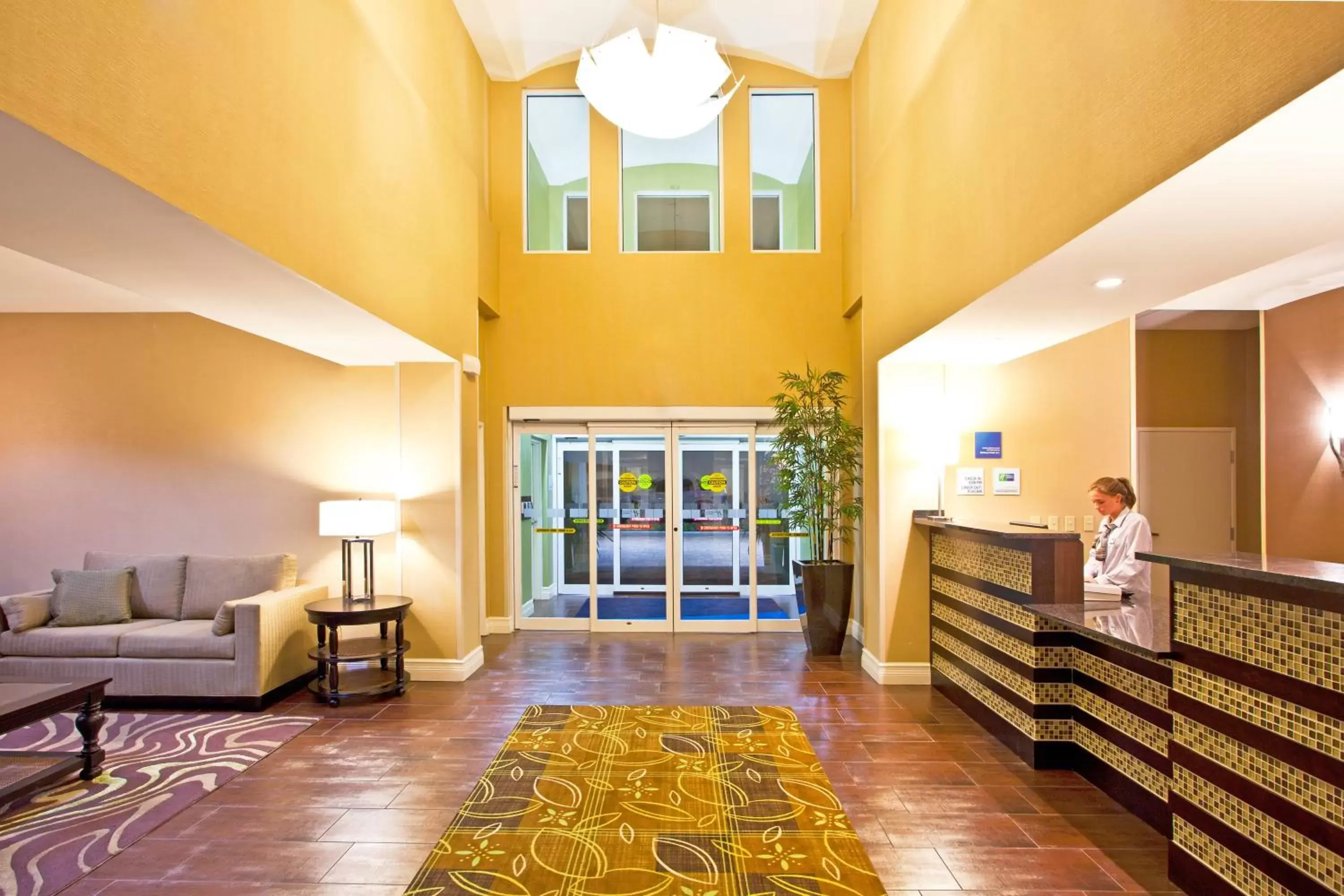 Lobby or reception, Lobby/Reception in Holiday Inn Express and Suites Saint Augustine North, an IHG Hotel