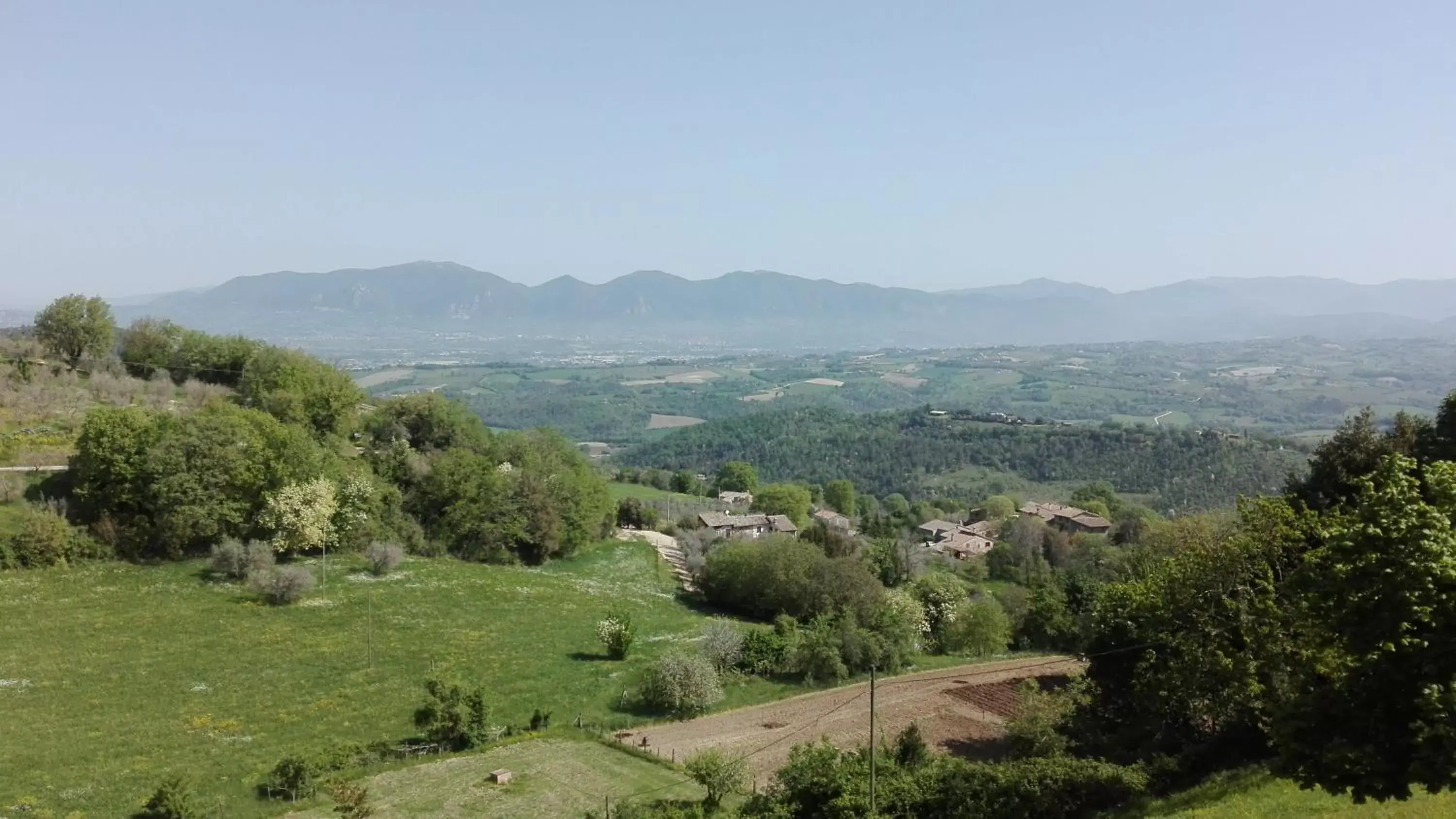 Natural landscape in Montanari Agrivillage