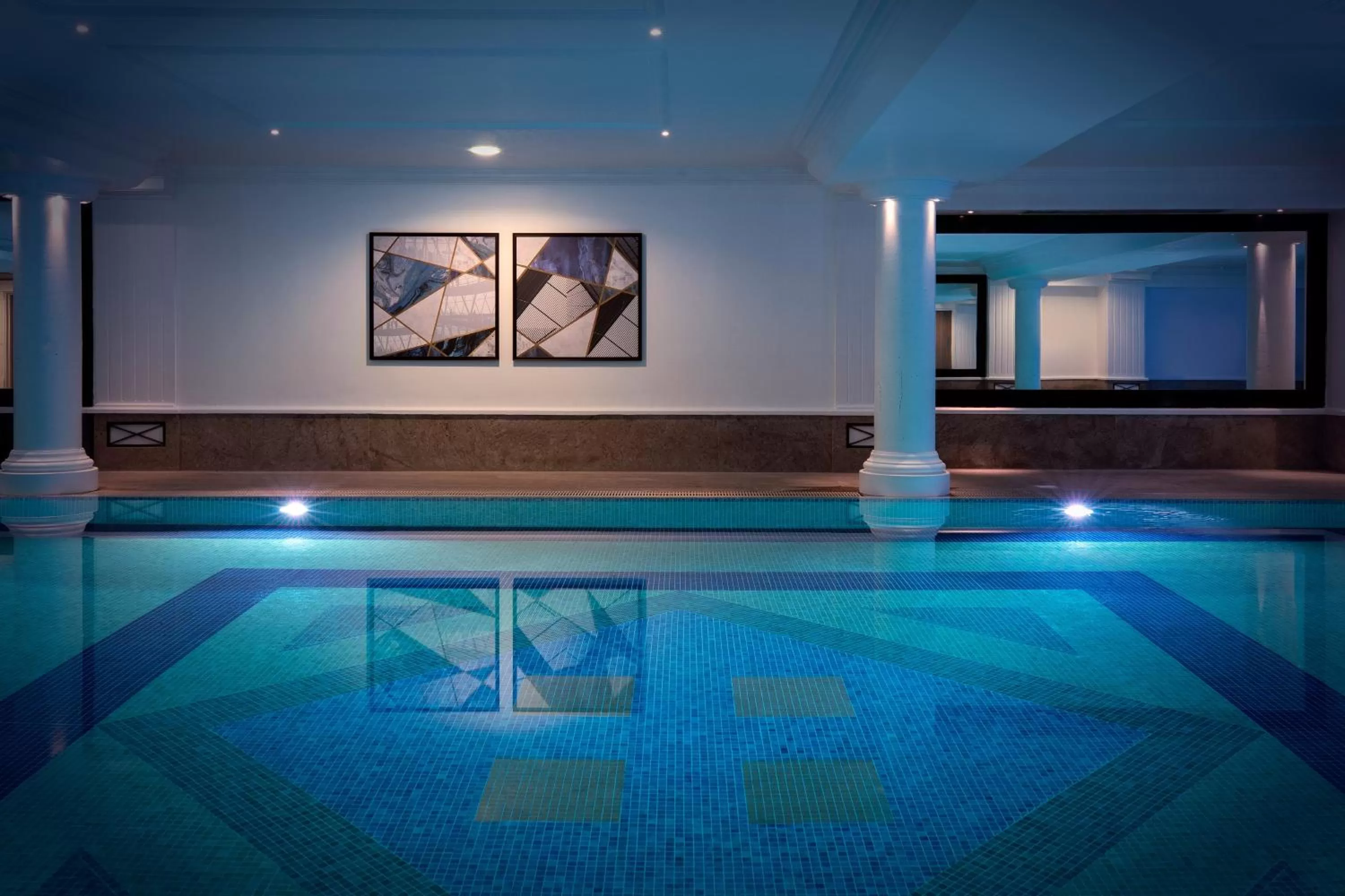 Swimming pool in Leonardo Royal Hotel London City - Tower of London