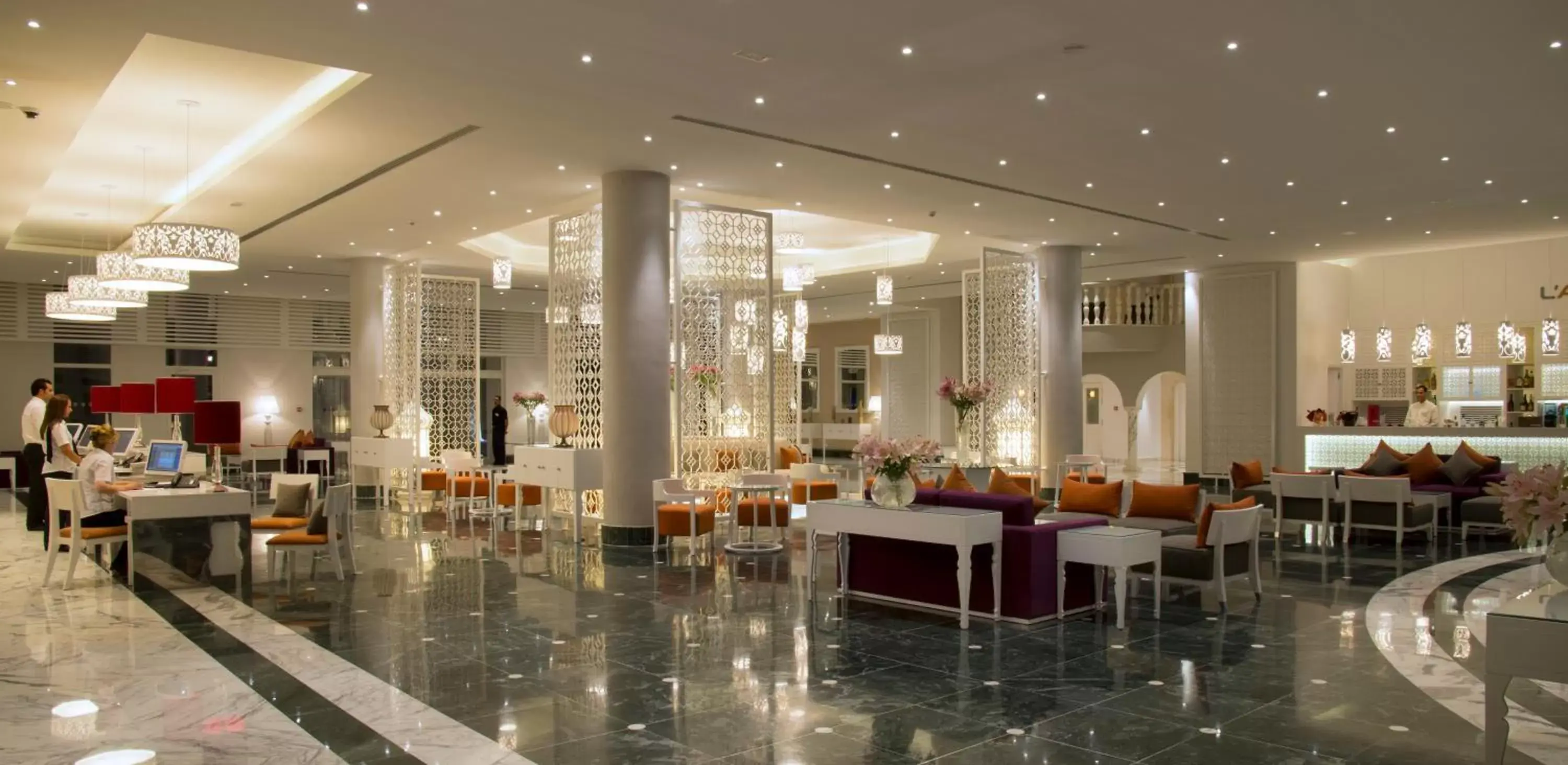 Lobby or reception, Restaurant/Places to Eat in Radisson Blu Resort & Thalasso Hammamet