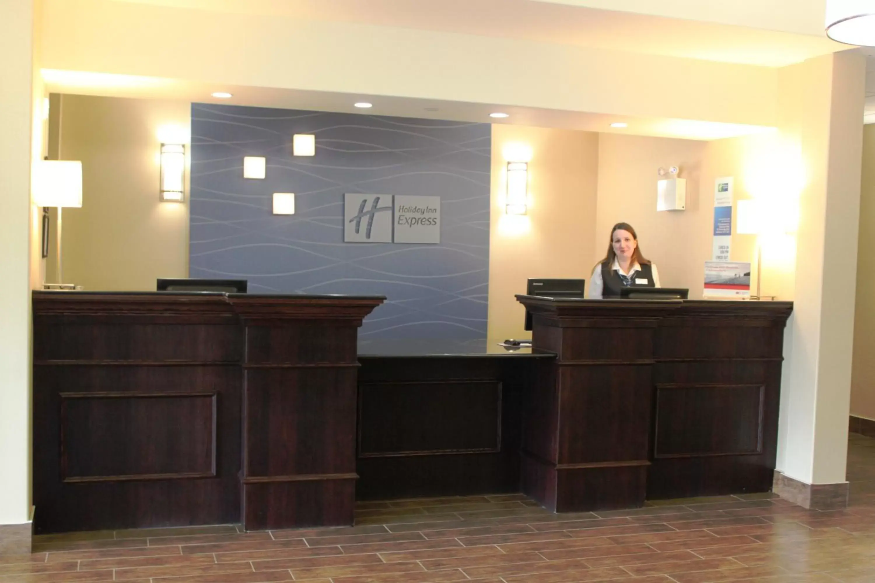 Property building, Lobby/Reception in Holiday Inn Express Yorkton East, an IHG Hotel