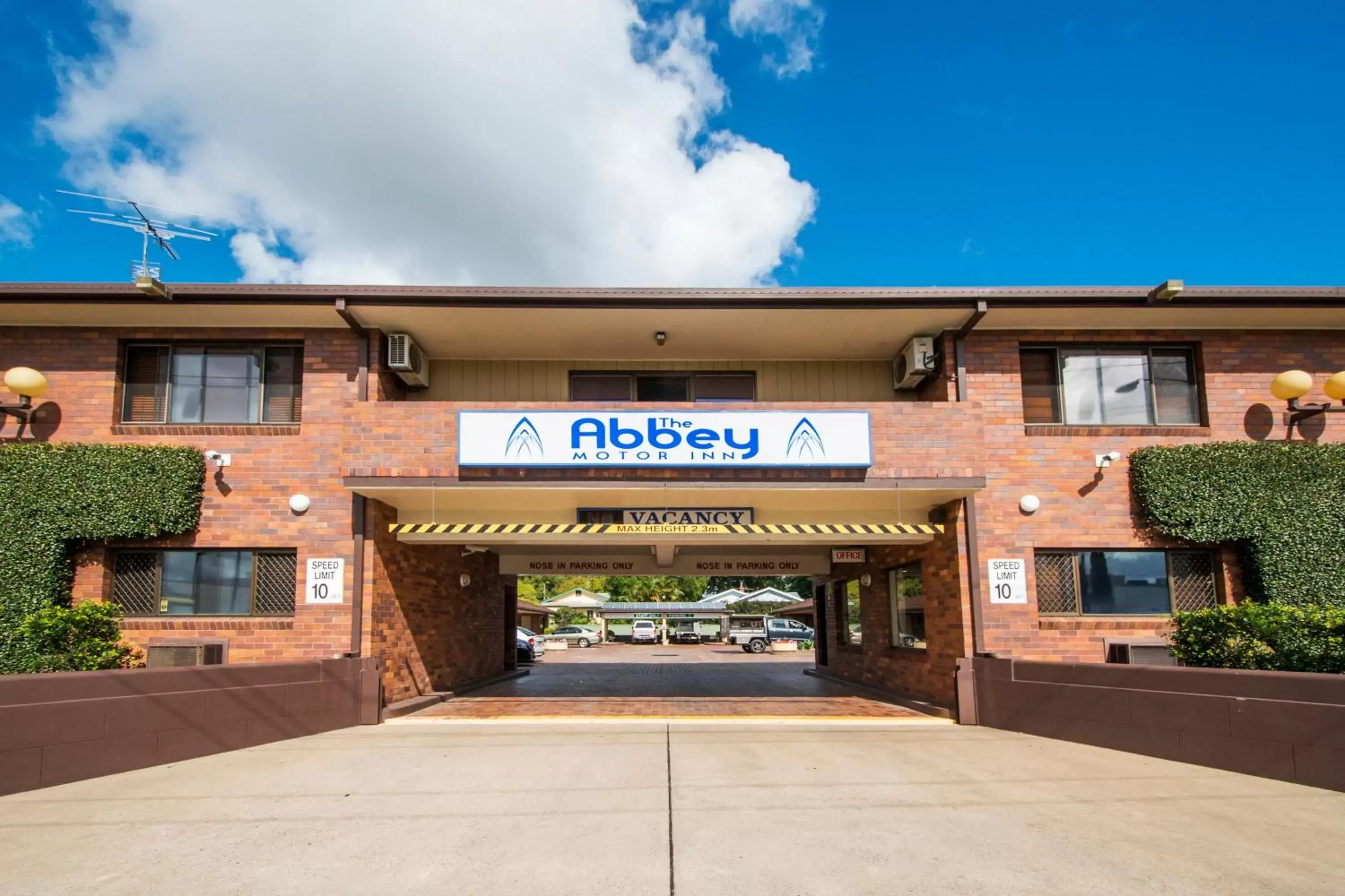 Facade/entrance, Property Building in Abbey Motor Inn