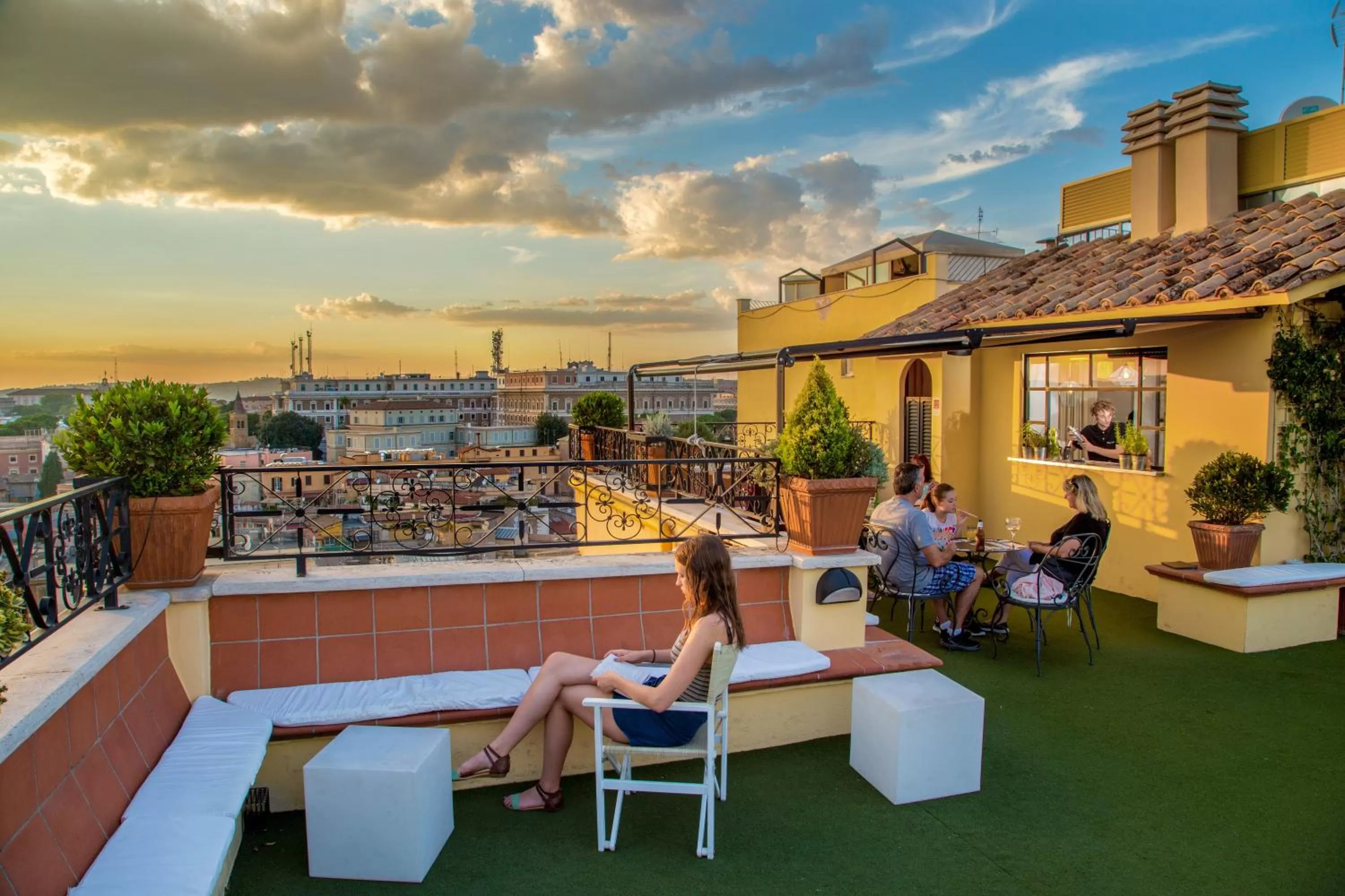 Balcony/Terrace in Hotel Colosseum