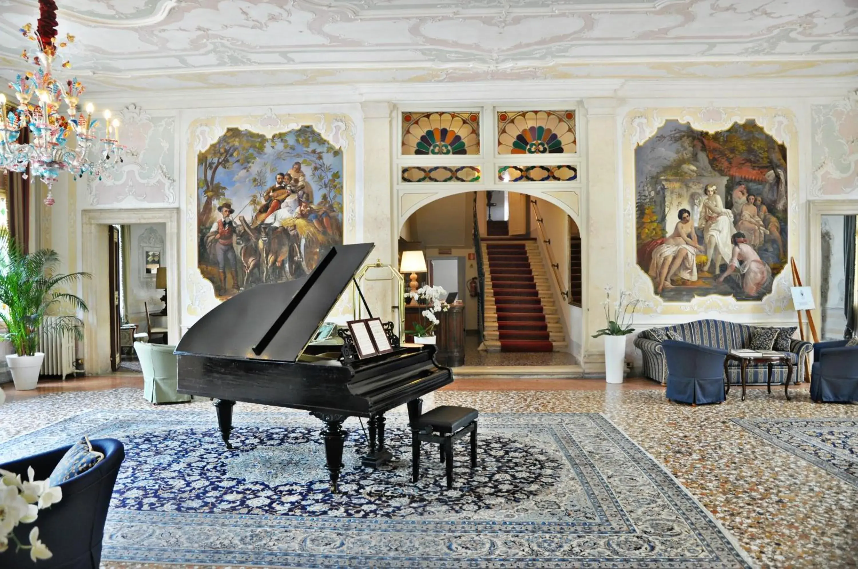 Lobby or reception, Seating Area in Hotel Villa Condulmer