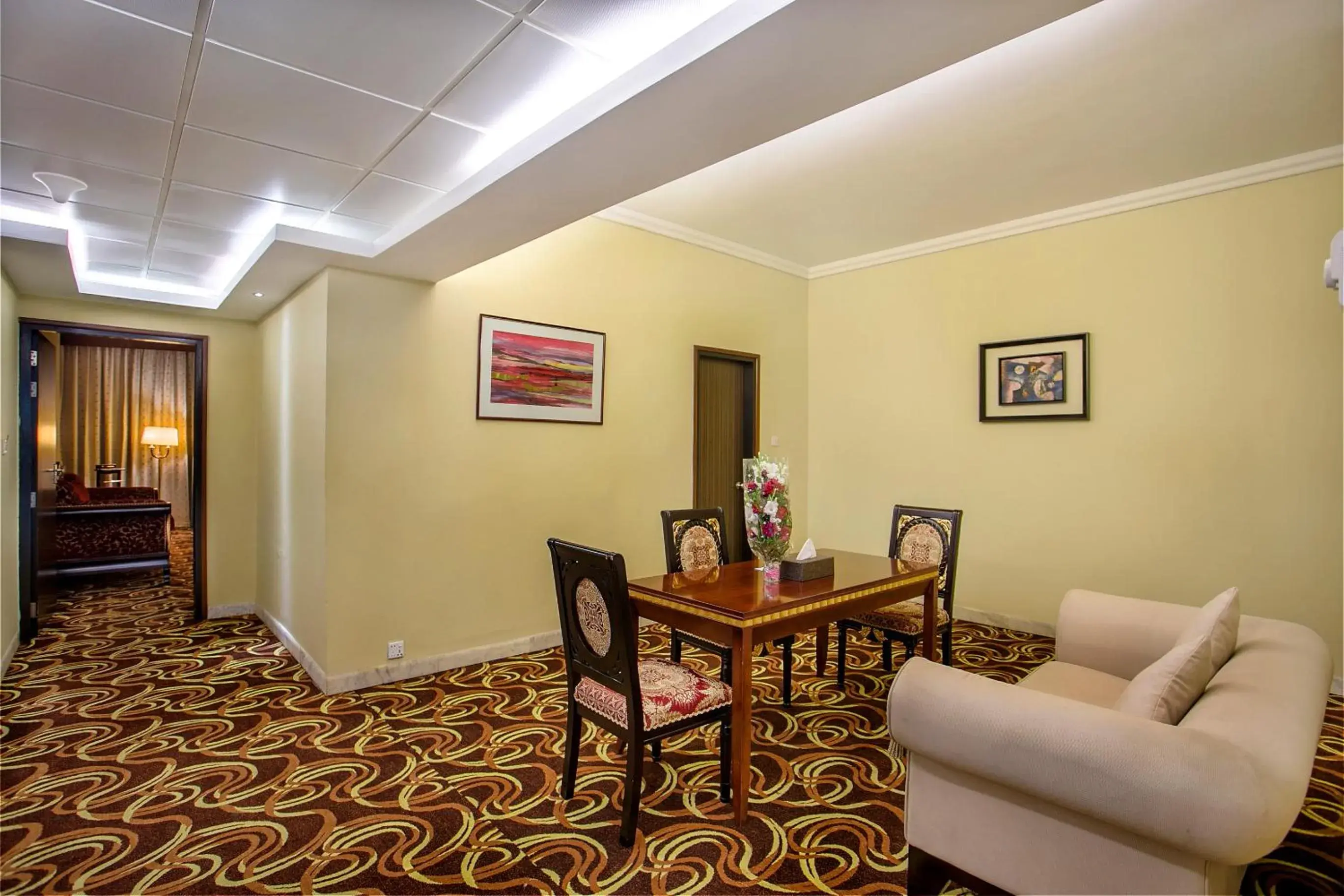 Dining area in Rose View Hotel