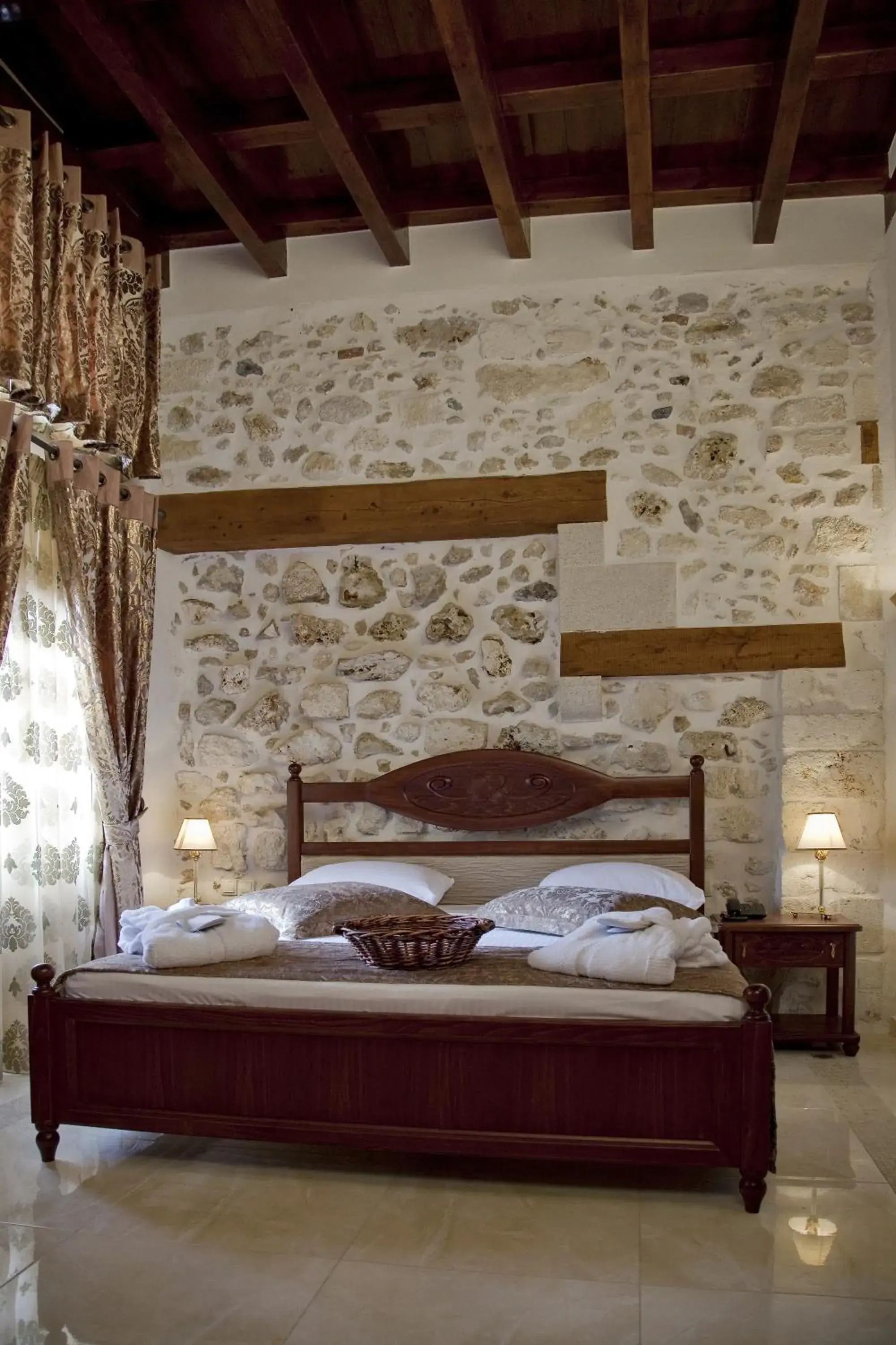 Bed in Antica Dimora Suites