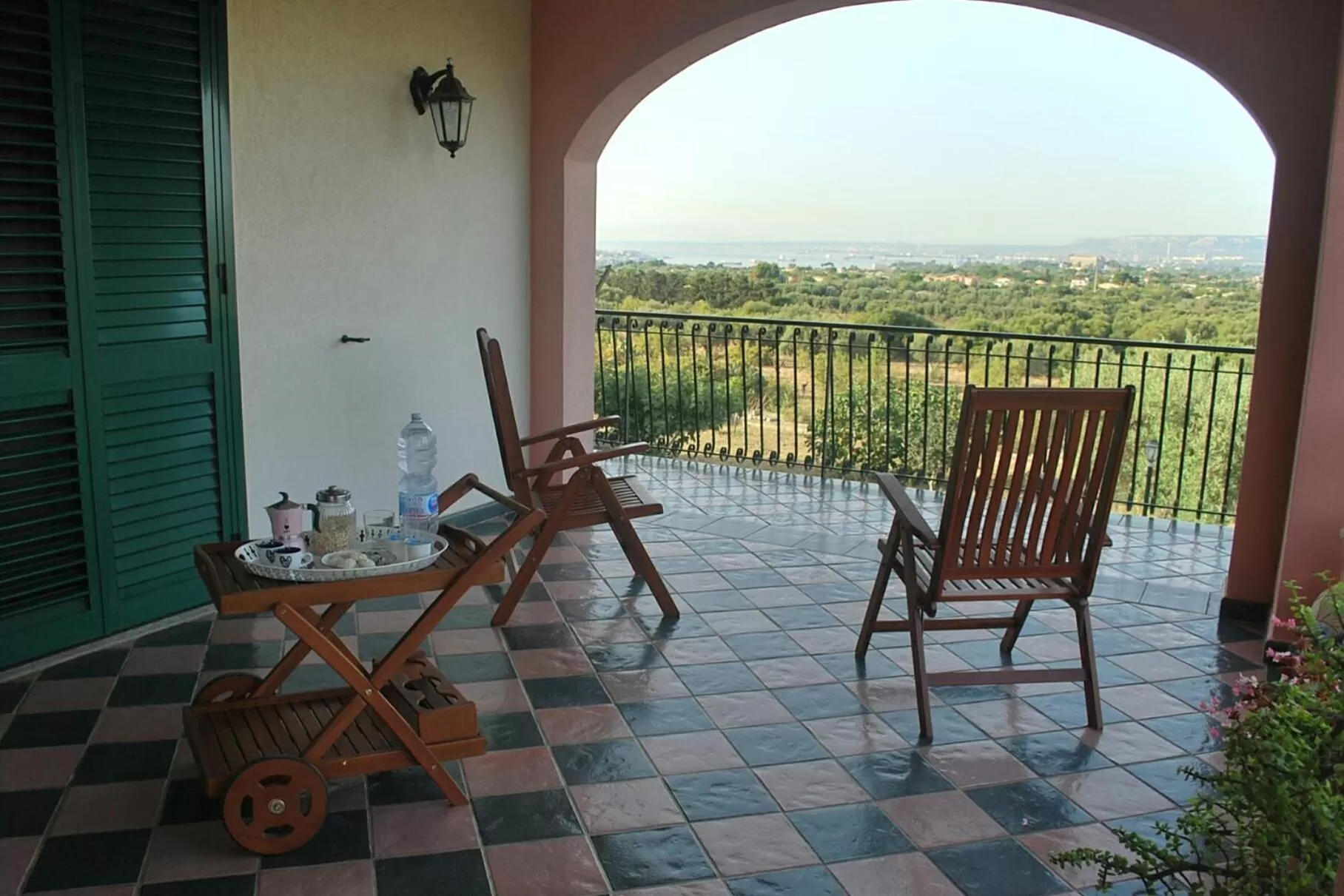 Balcony/Terrace in La maison di Elenoire