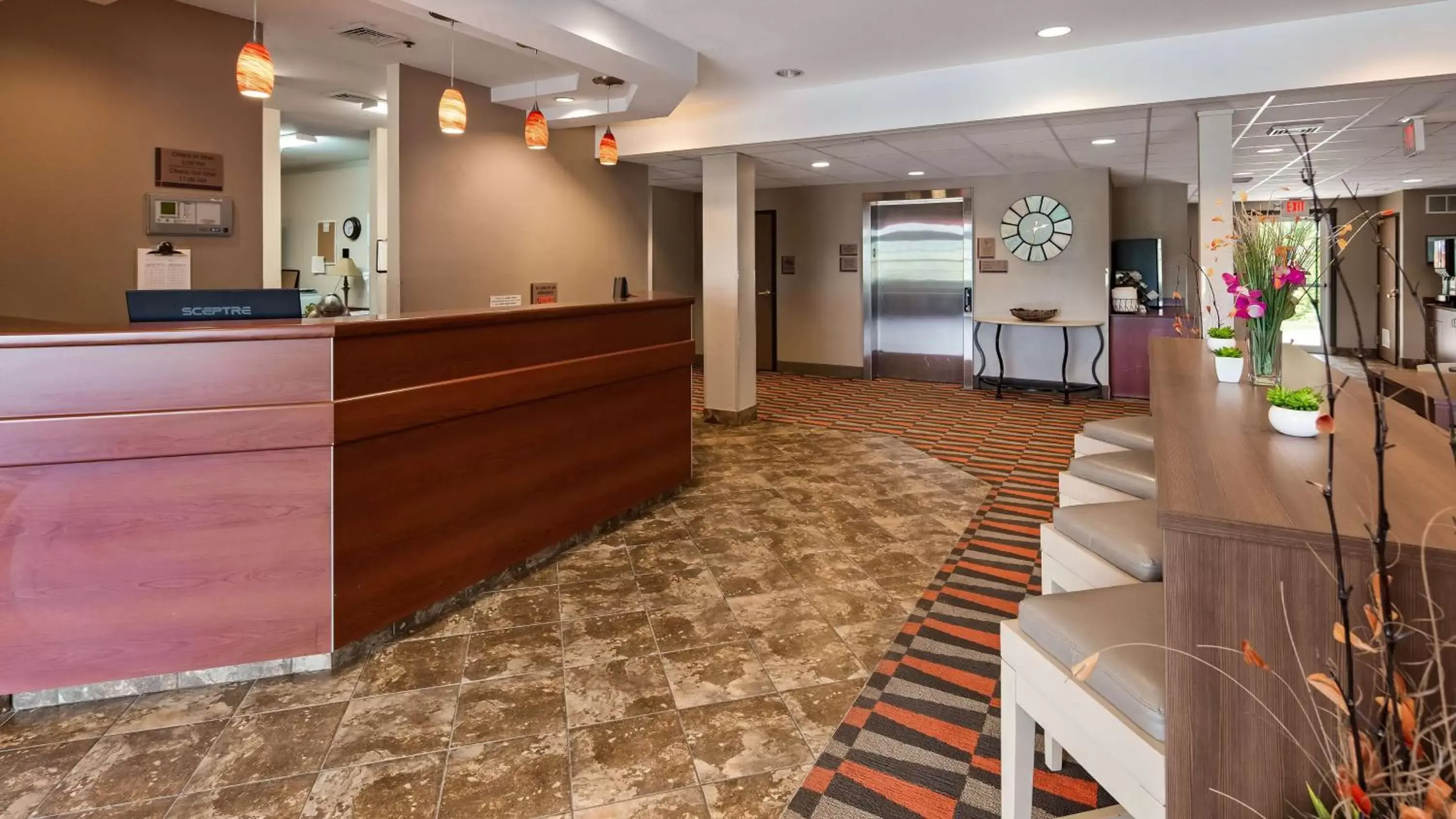 Lobby or reception, Lobby/Reception in SureStay Plus Hotel by Best Western Morgantown