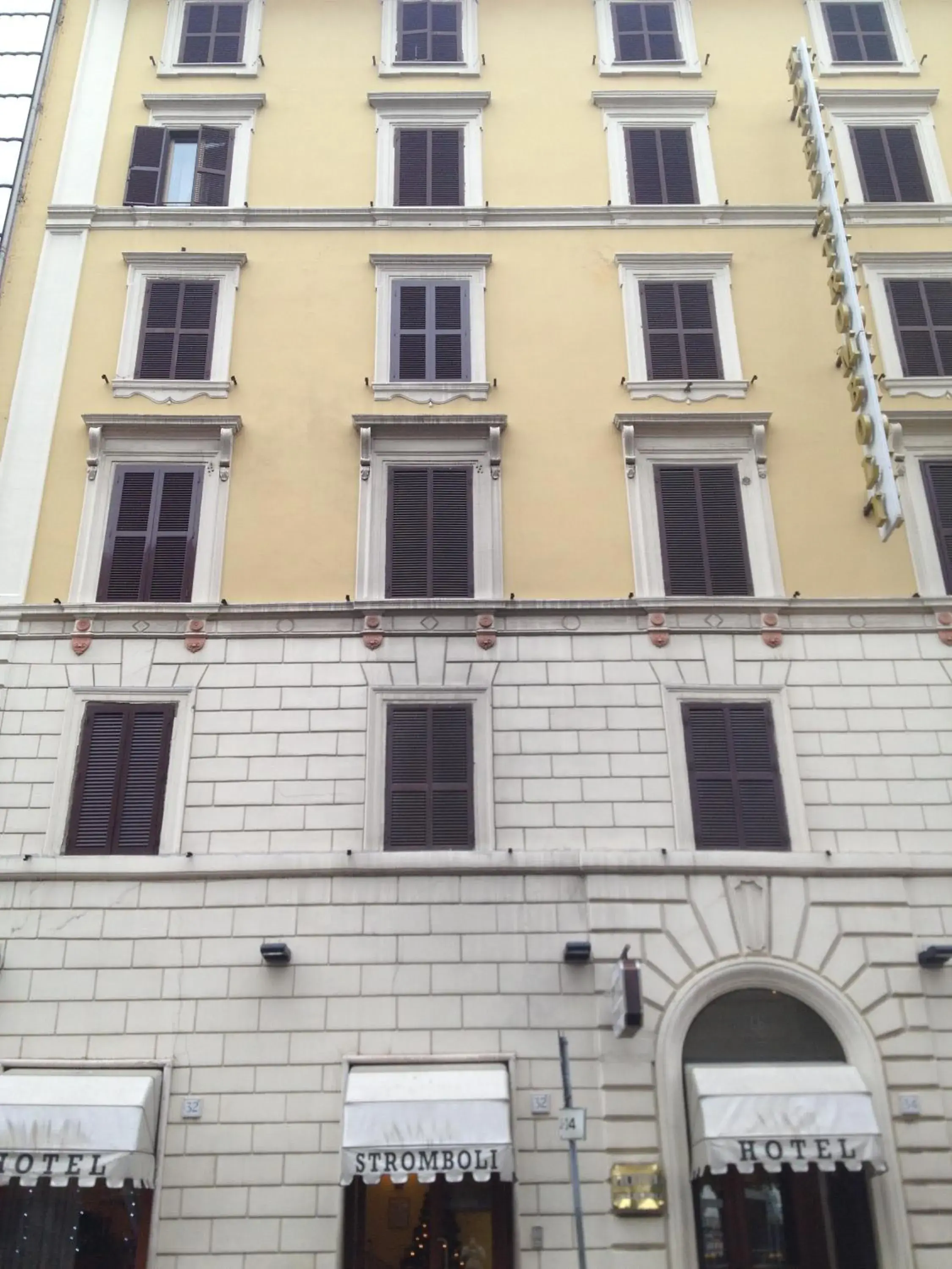 Facade/entrance, Property Building in Stromboli Hotel