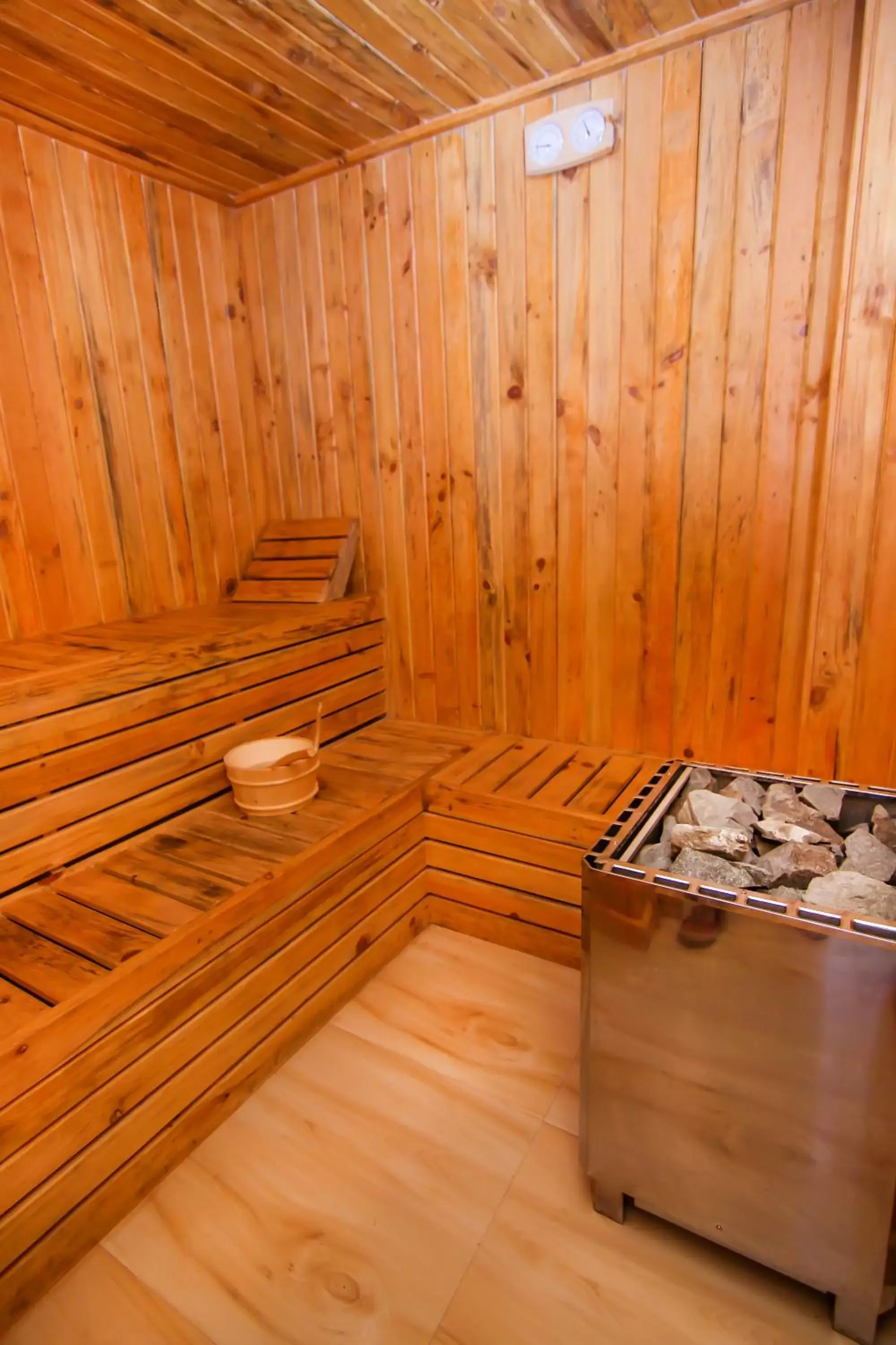 Sauna in Kuti Resort & Spa