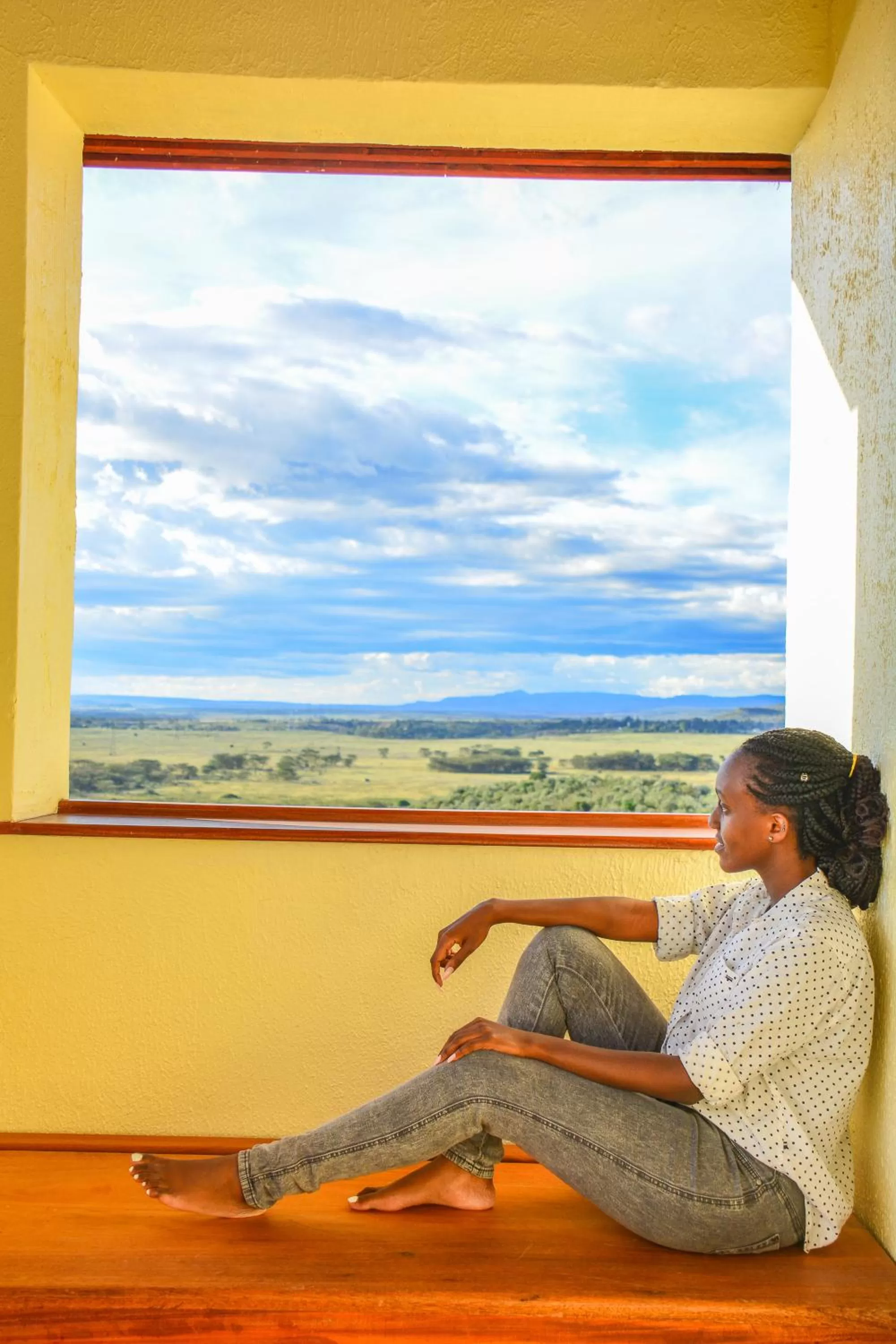 Balcony/Terrace in Mwanzo Lodge
